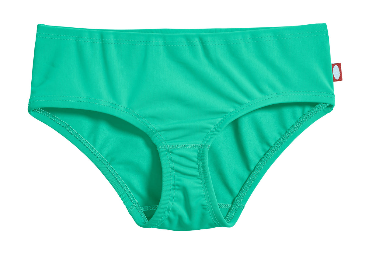 Girls UPF 50+ Swimming Briefs | Aqua