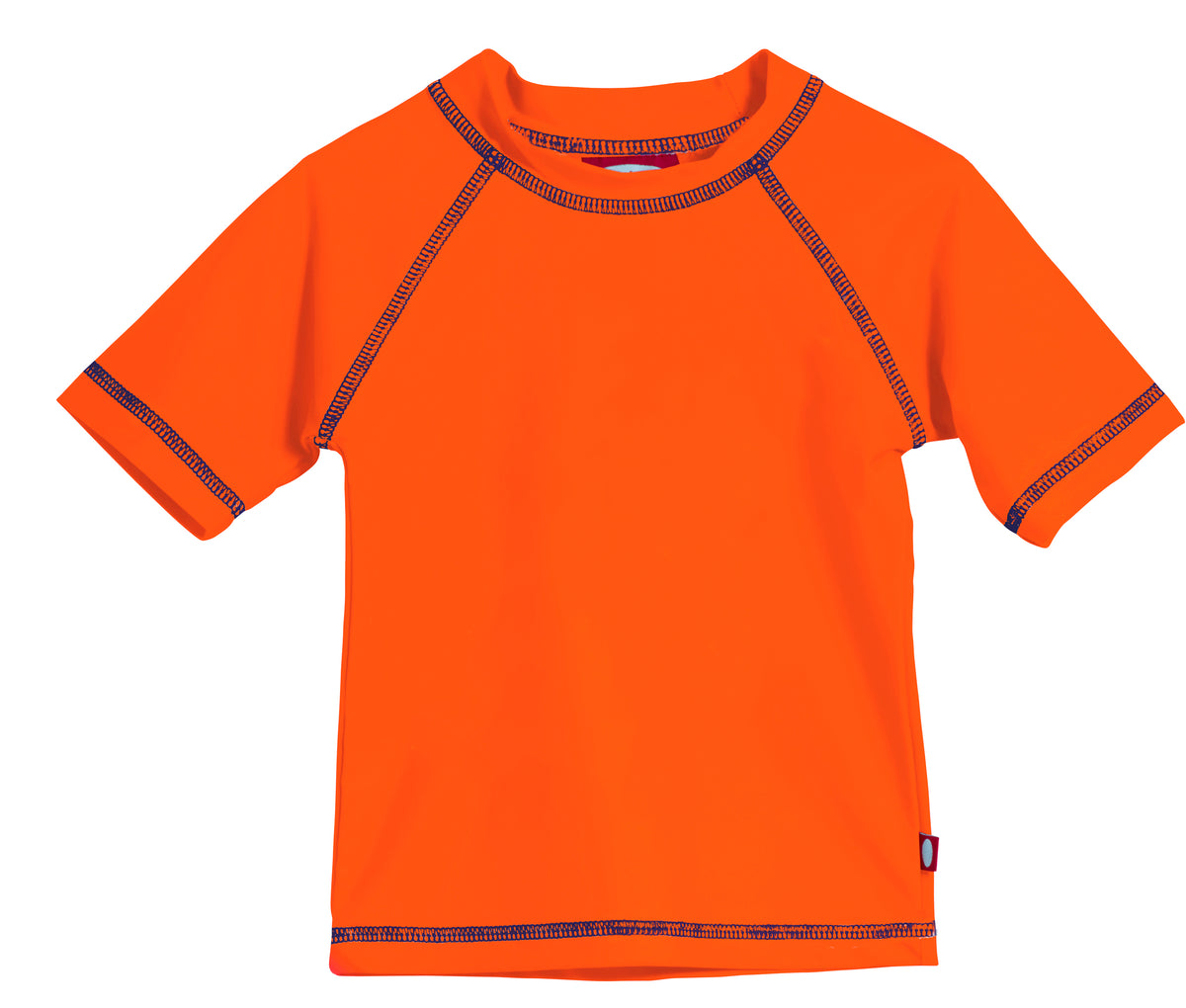 Boys UPF 50+ Short Sleeve Rashguard | Orange
