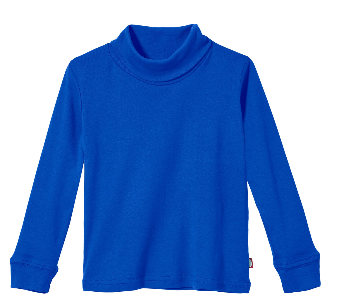 Boys and Girls Soft Cotton Turtleneck | Crayon Blue