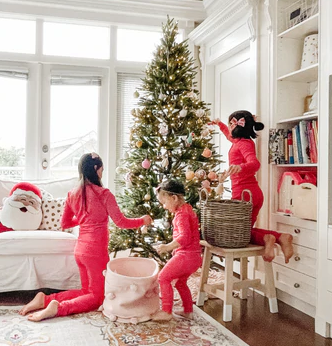 Decorating the Christmas Tree