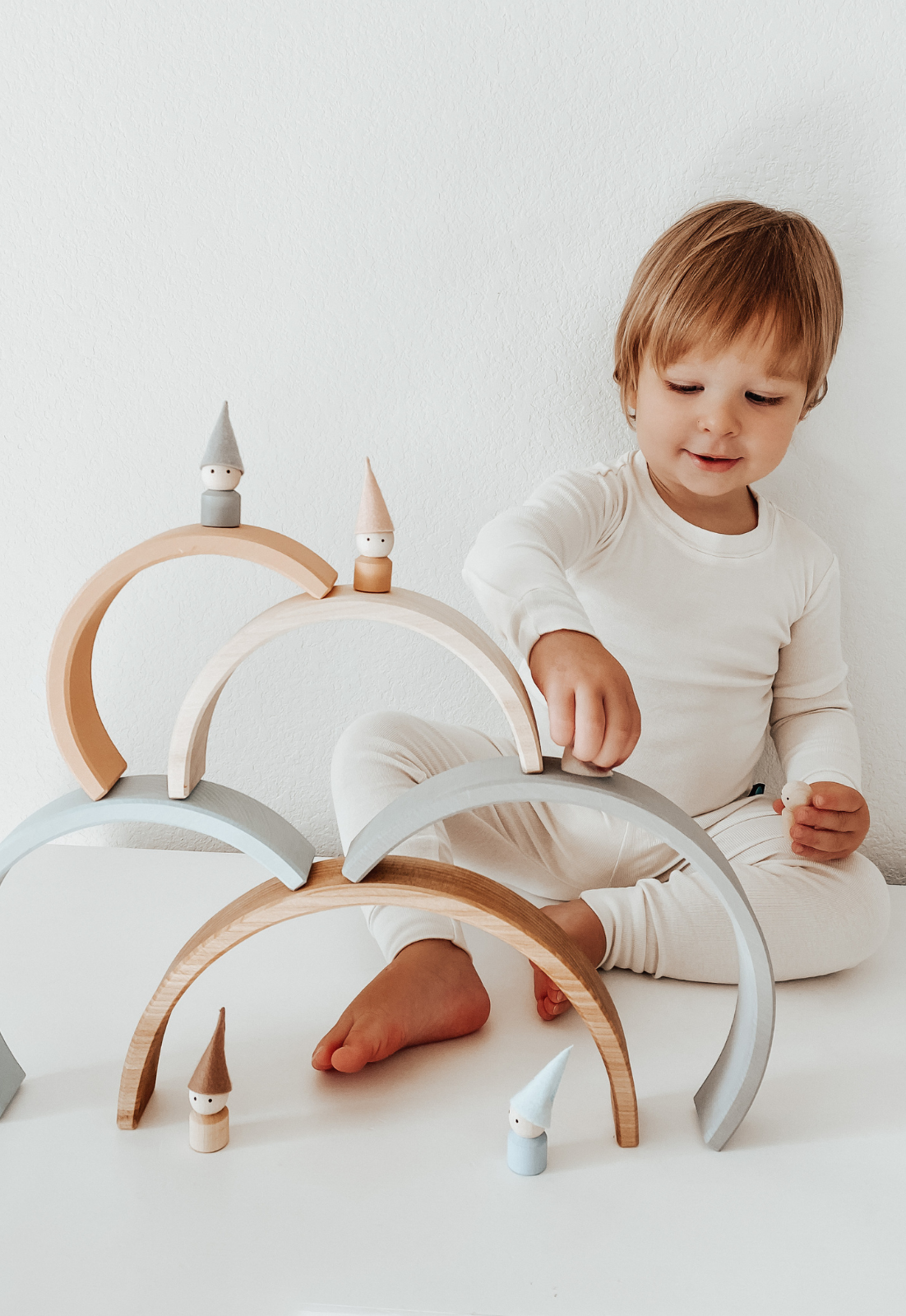 Boys and Girls Soft Organic Cotton Snug Fit Pajama Sets   | Smurf Blue