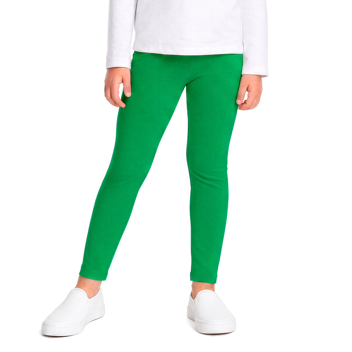 Girls Soft 100% Organic Cotton Leggings | Elf