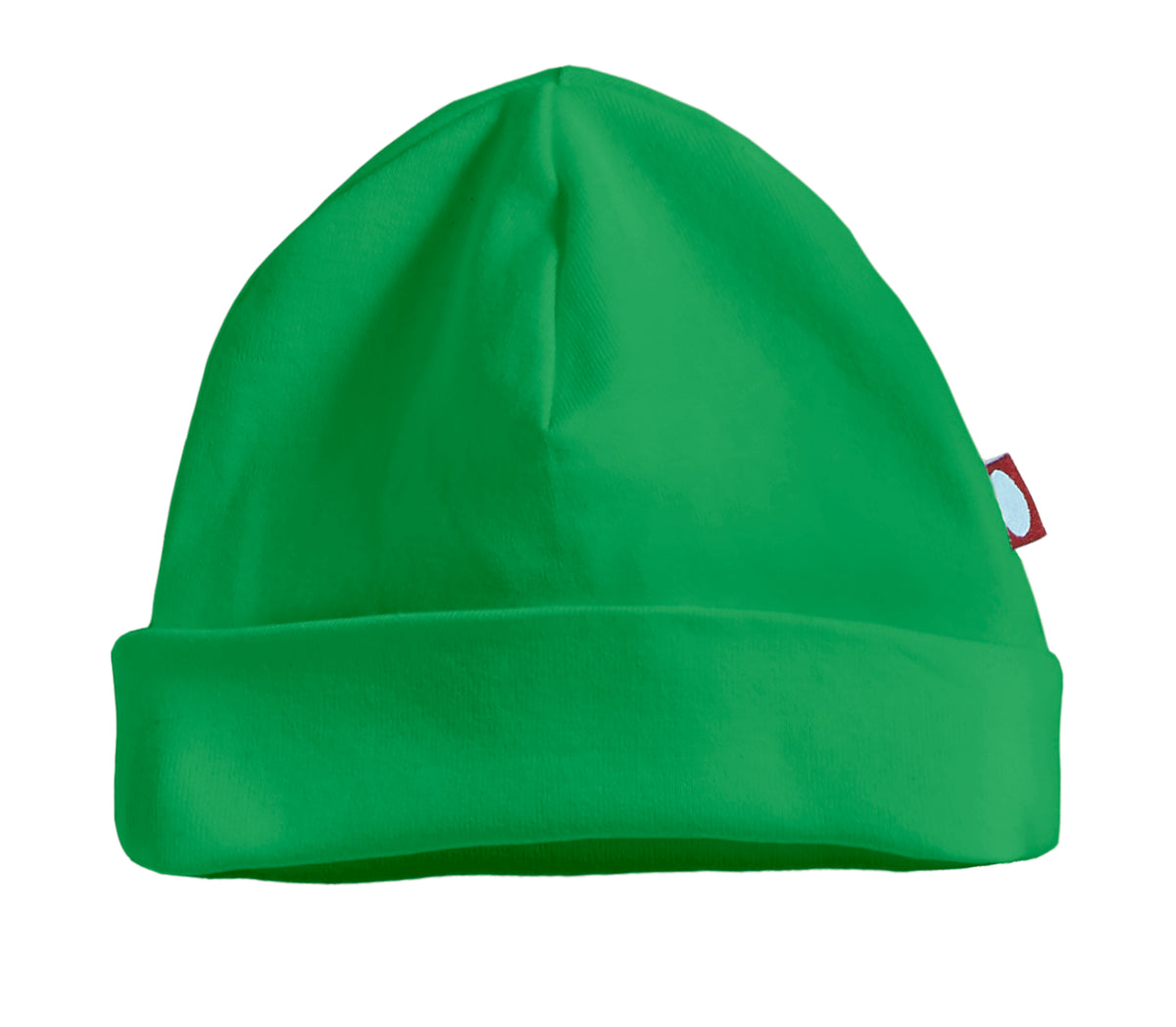 Super-Soft Organic Cotton Baby Rib Beanie Hat| Elf Green