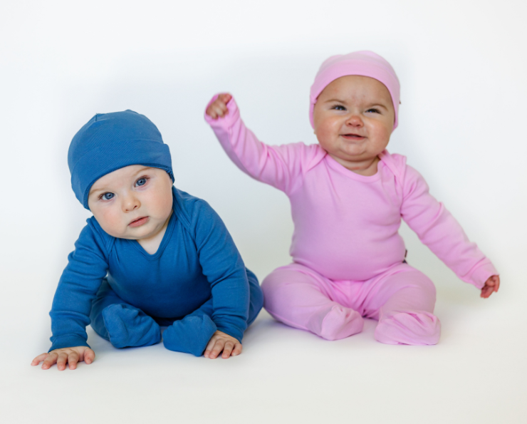 Super-Soft Organic Cotton Baby Rib Beanie Hat| Turquoise