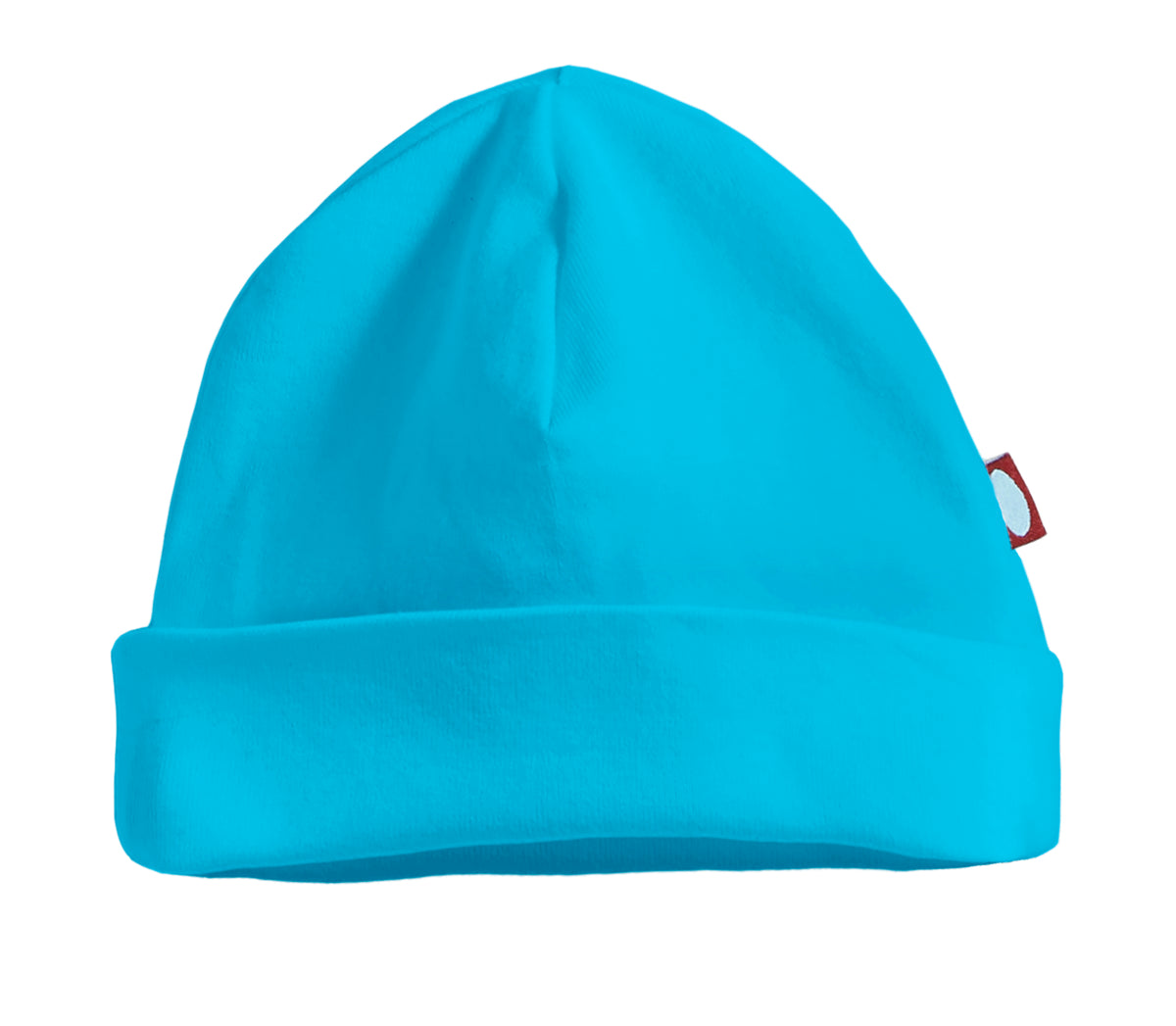 Super-Soft Organic Cotton Baby Rib Beanie Hat| Turquoise