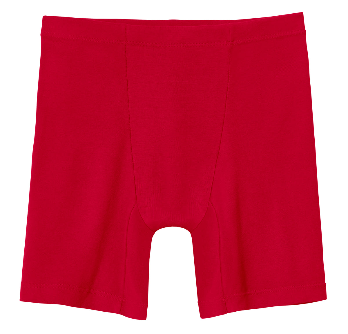 Boys Soft Organic Cotton Athletic Boxer Brief| Red
