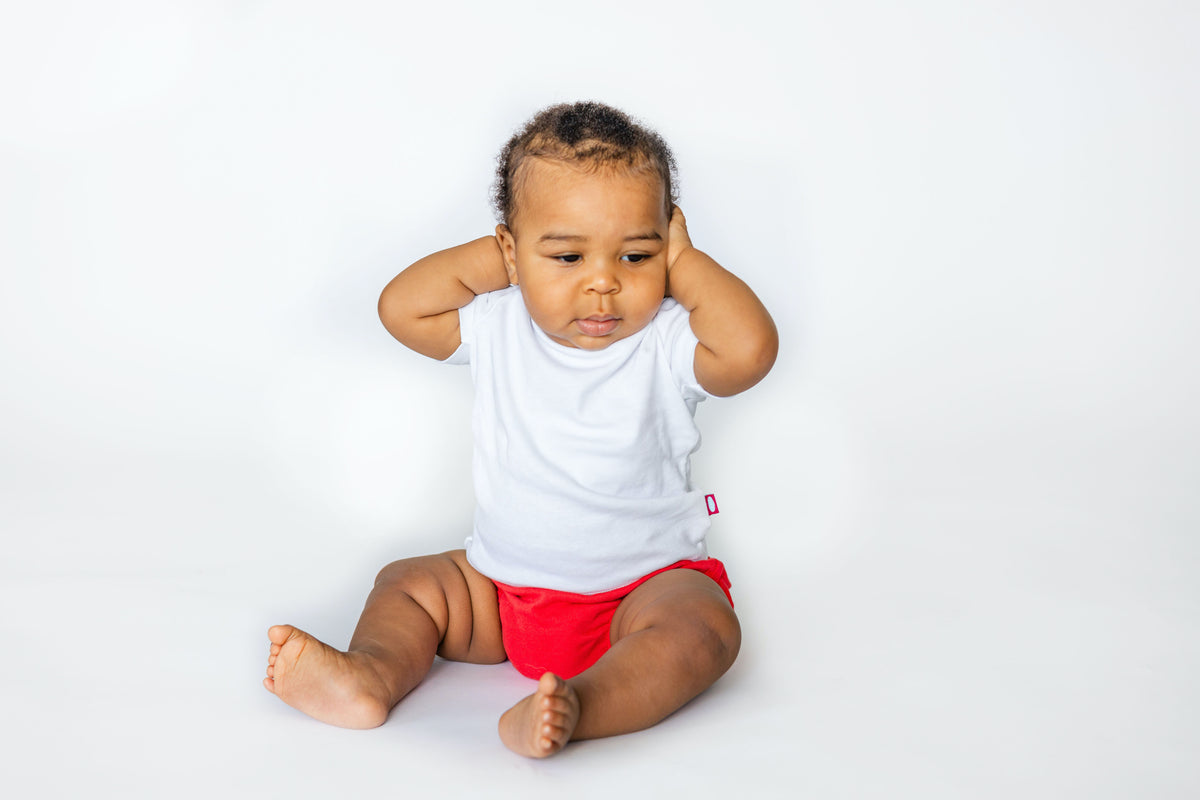 Boys and Girls Soft Cotton Diaper Cover 2-Pack | Black/White