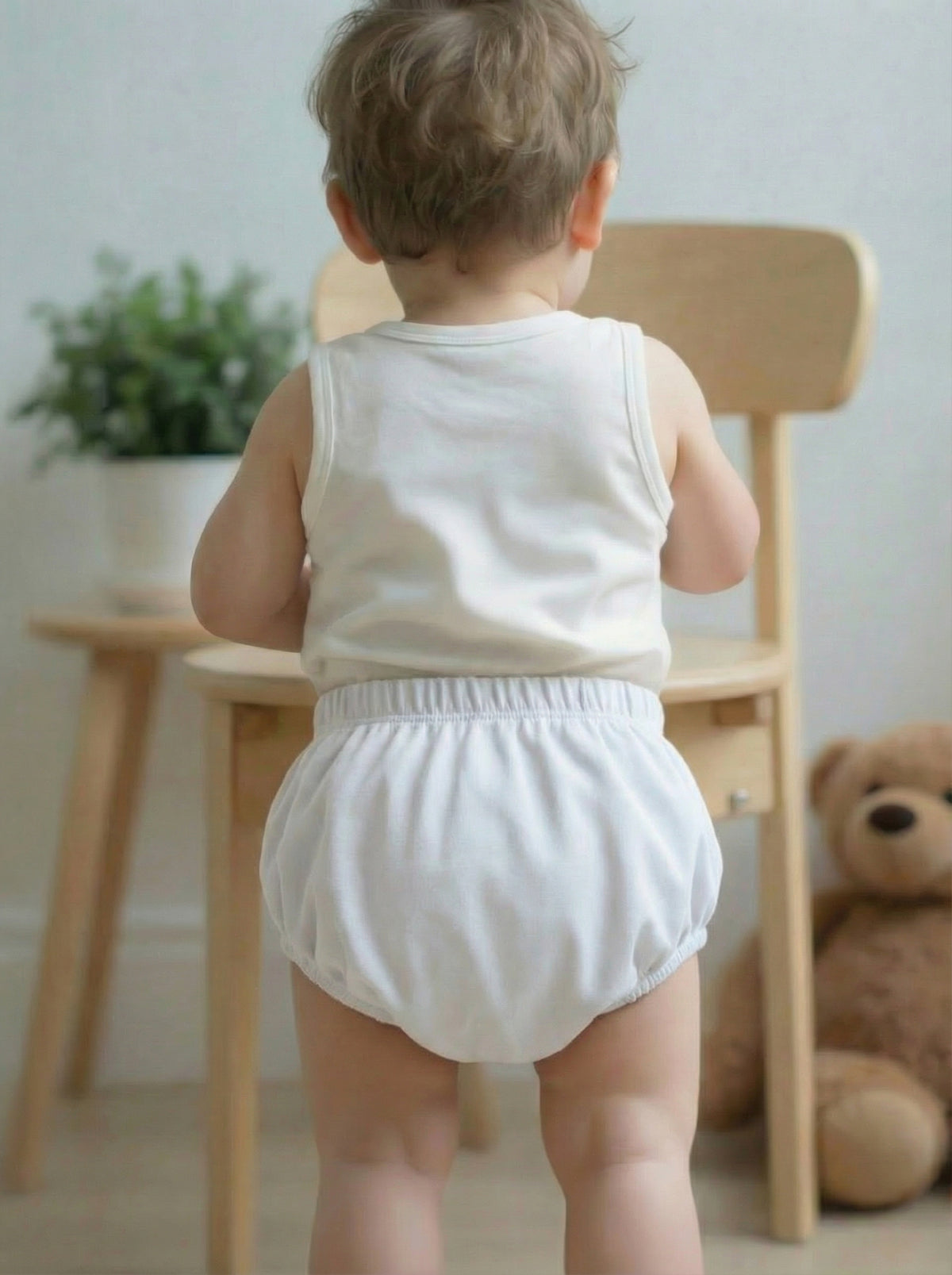 Girls and Boys Soft Organic Cotton Diaper Cover