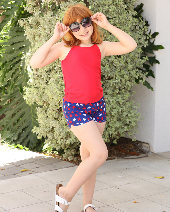 Girls UPF 50+ Swim Camisole | Navy