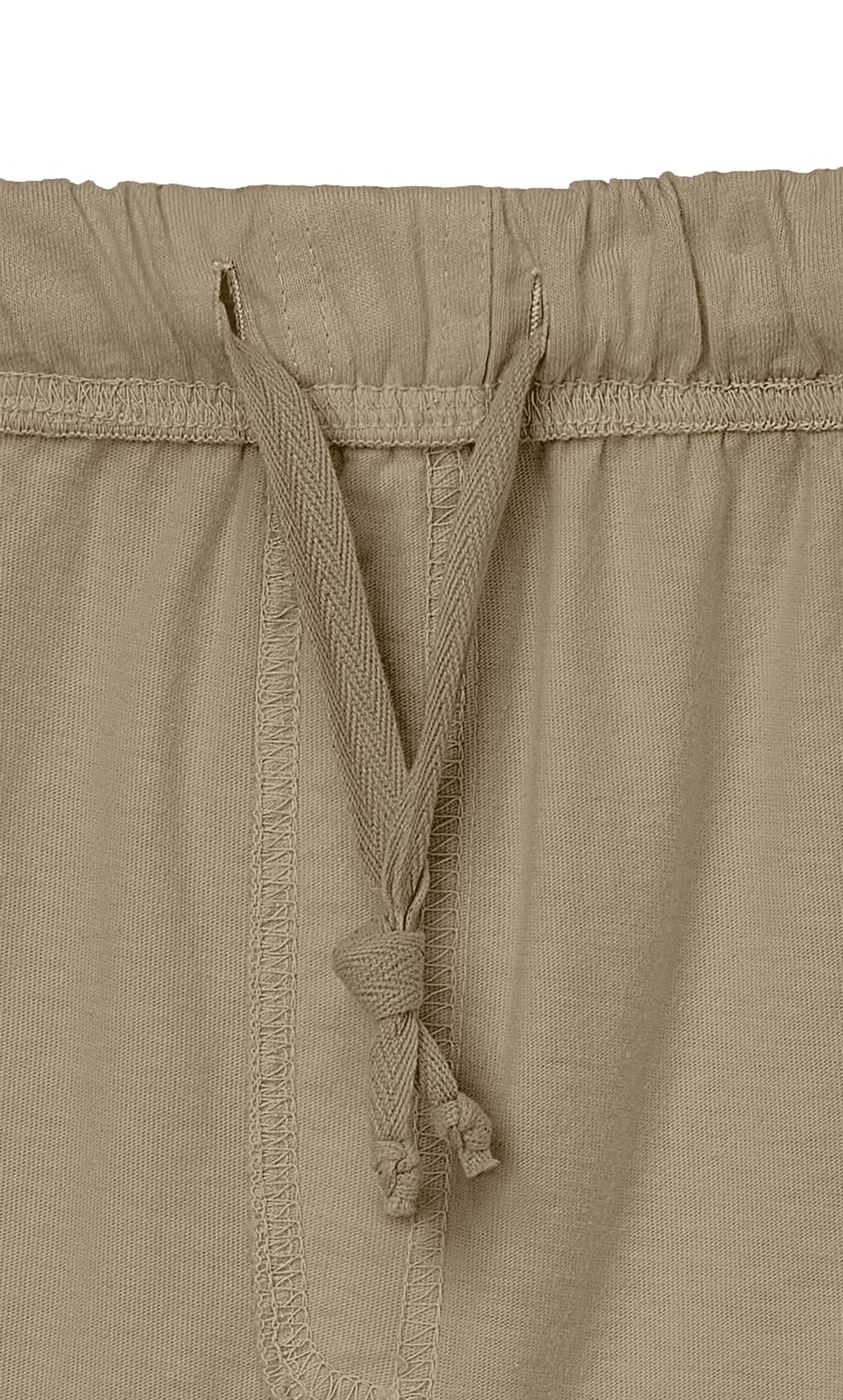 Men's Soft 100% Cotton Athletic Everyday Lounge Pocket Pant | Dark Khaki