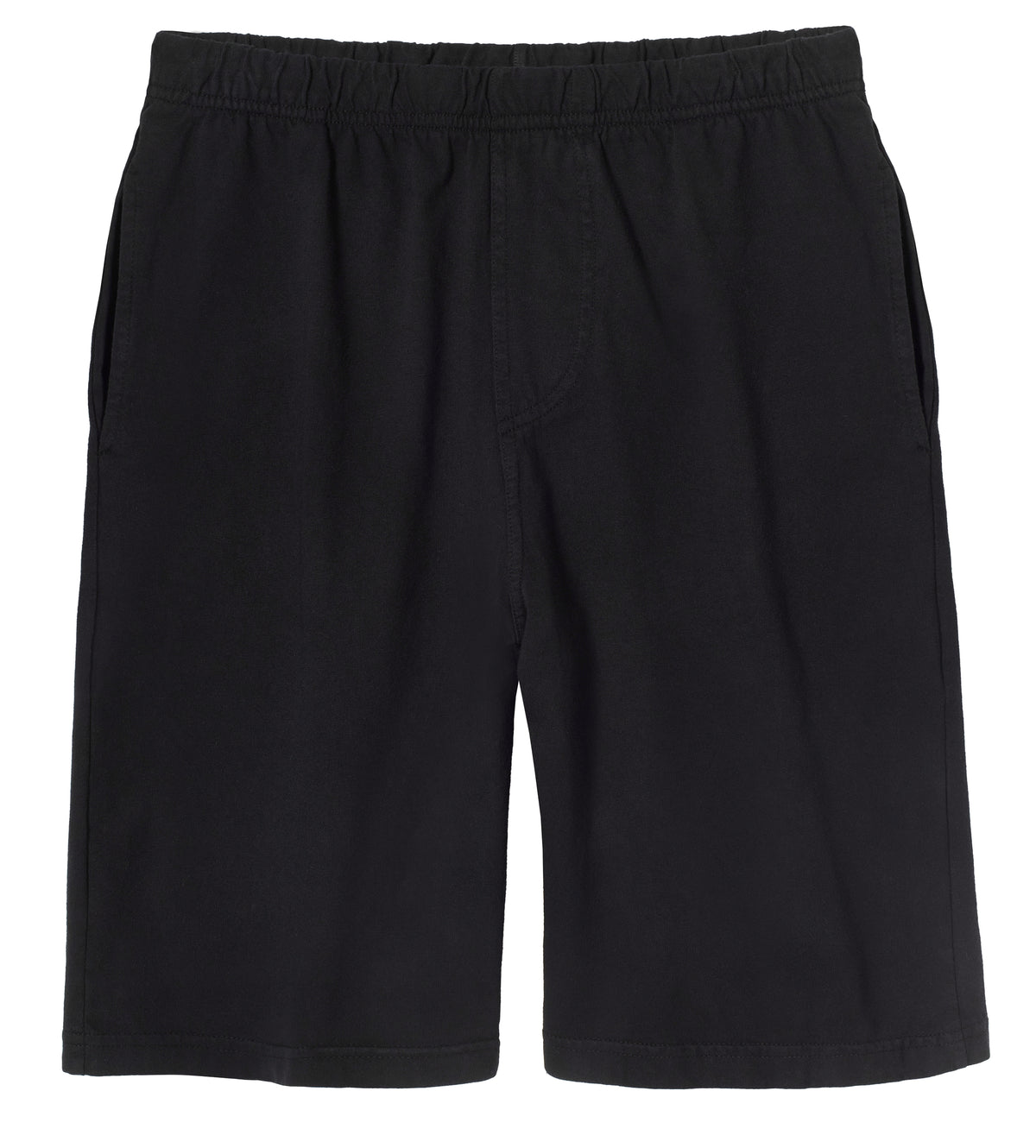 The Softest Men&#39;s Cotton Jersey Shorts | Black