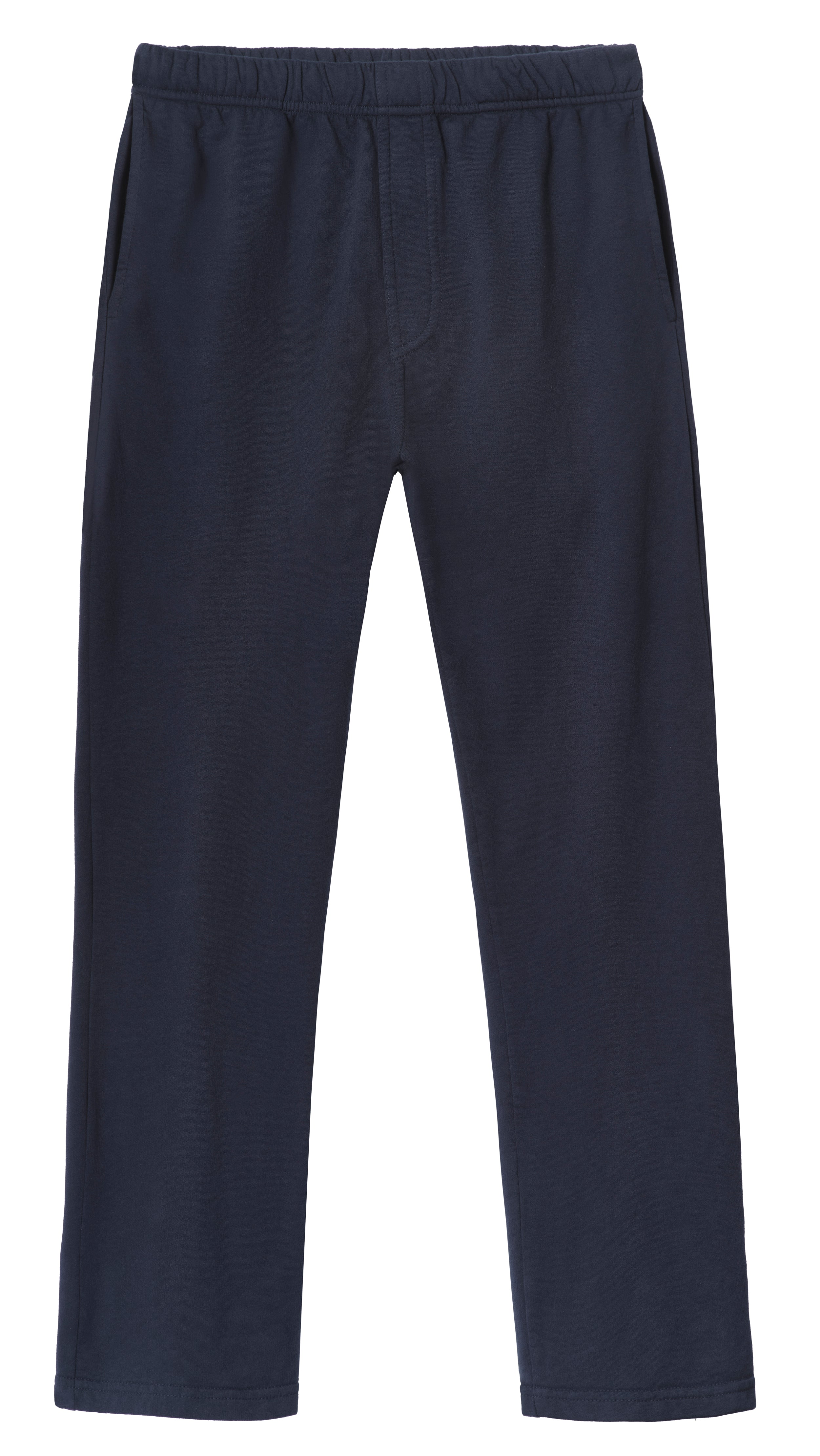 The Softest Mens Cotton Fleece Pant Dark Navy City Threads USA