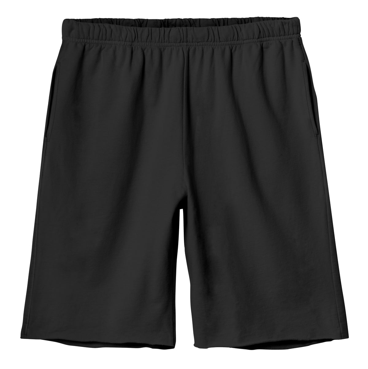 The Softest Mens Cotton Fleece Short | Black