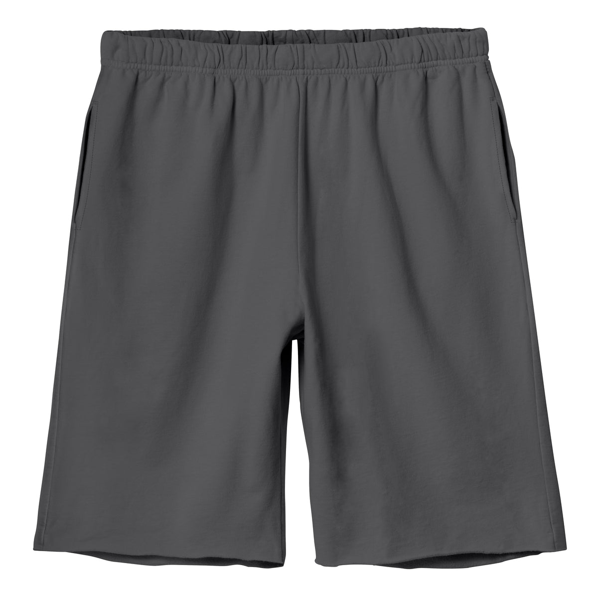 The Softest Mens Cotton Fleece Short | Charcoal