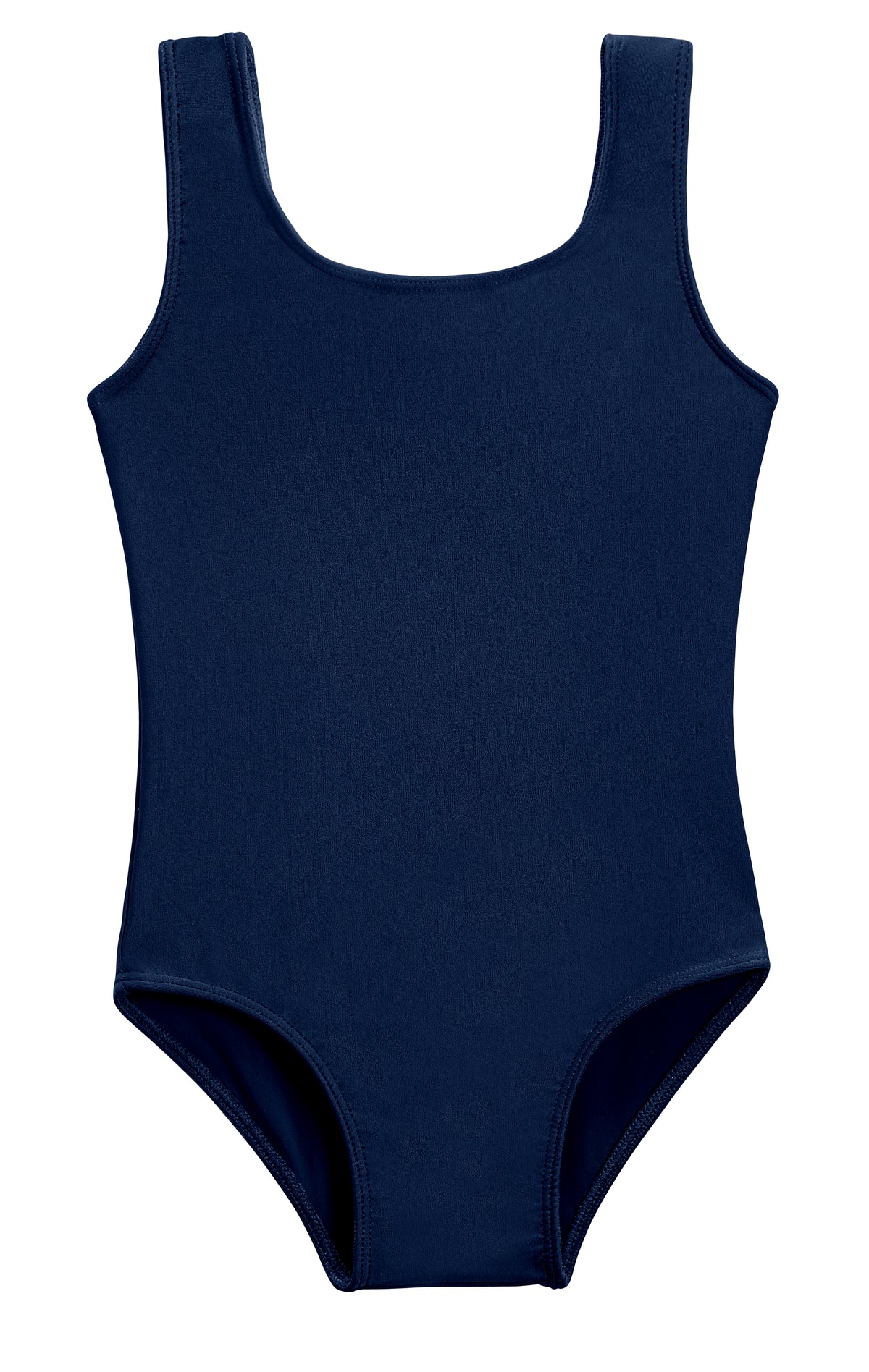 Girls Recycled Nylon UPF 50+ One Piece Swimsuit | Navy