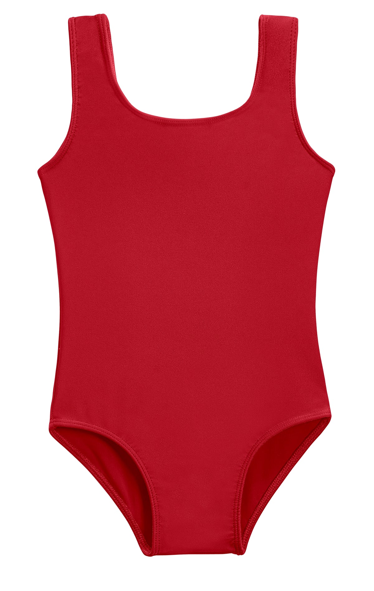 Girls Recycled Nylon UPF 50+ One Piece Swimsuit | Red