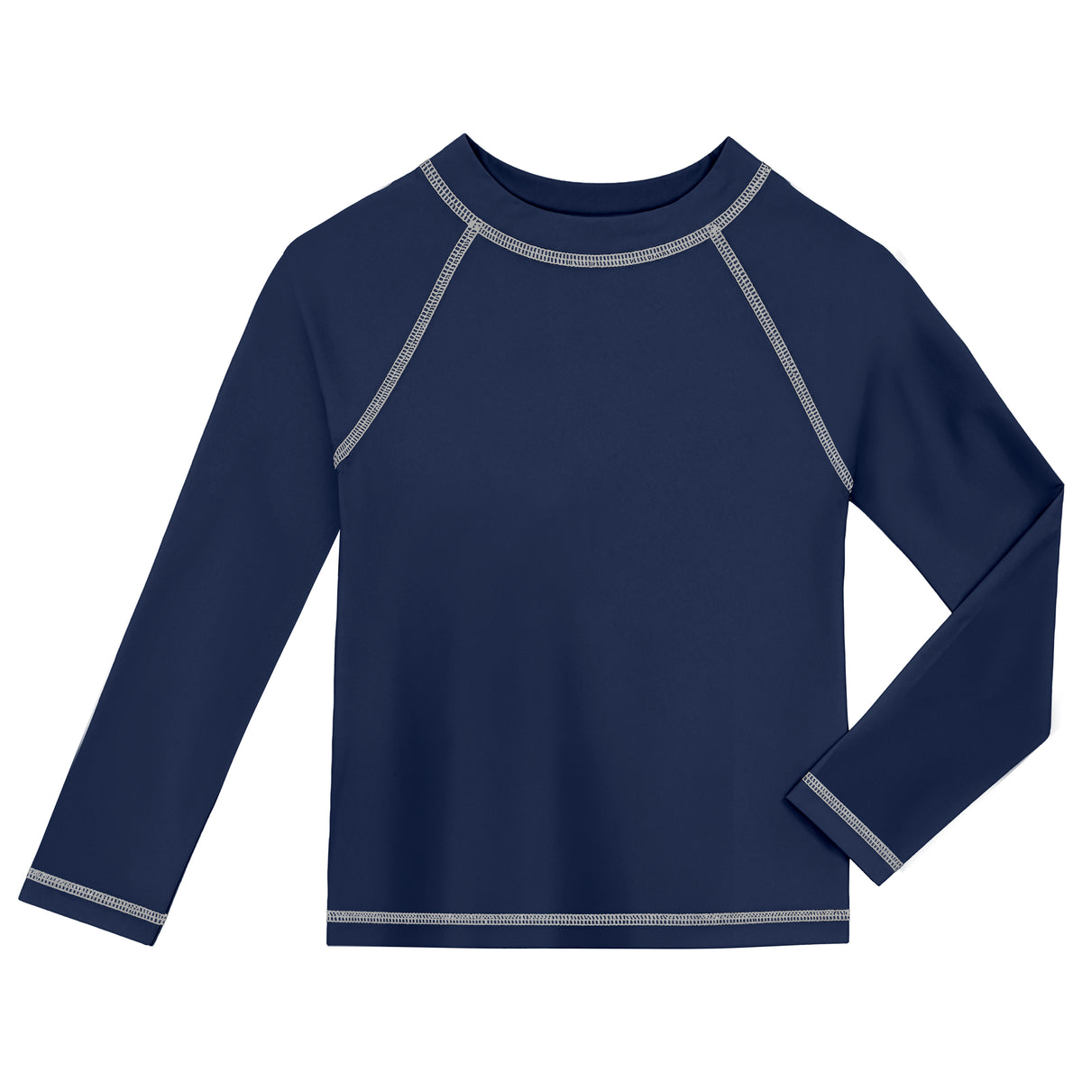 Boys UPF 50+ Long Sleeve Rashguard | Navy Blue