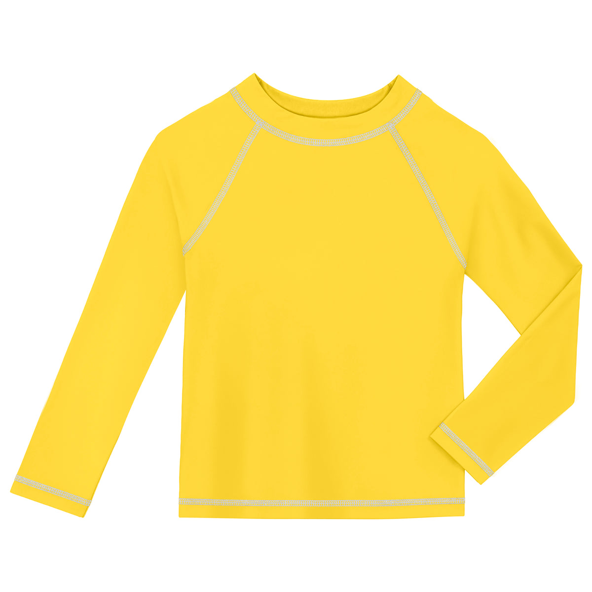 Boys UPF 50+ Long Sleeve Rashguard | Yellow