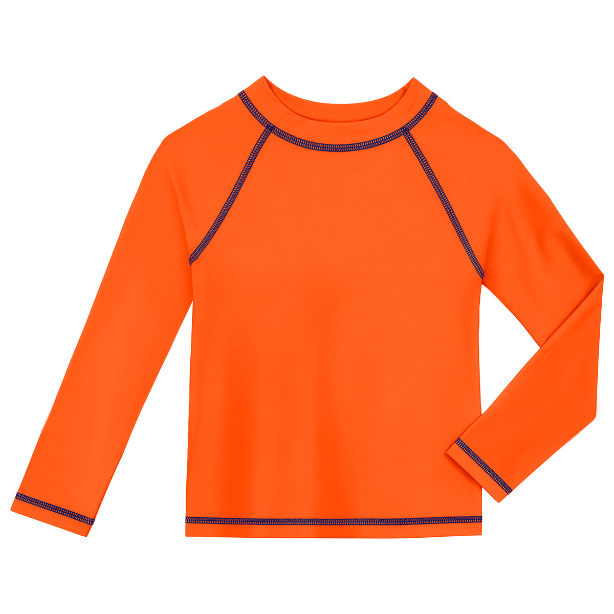 Boys UPF 50+ Long Sleeve Rashguard | Orange