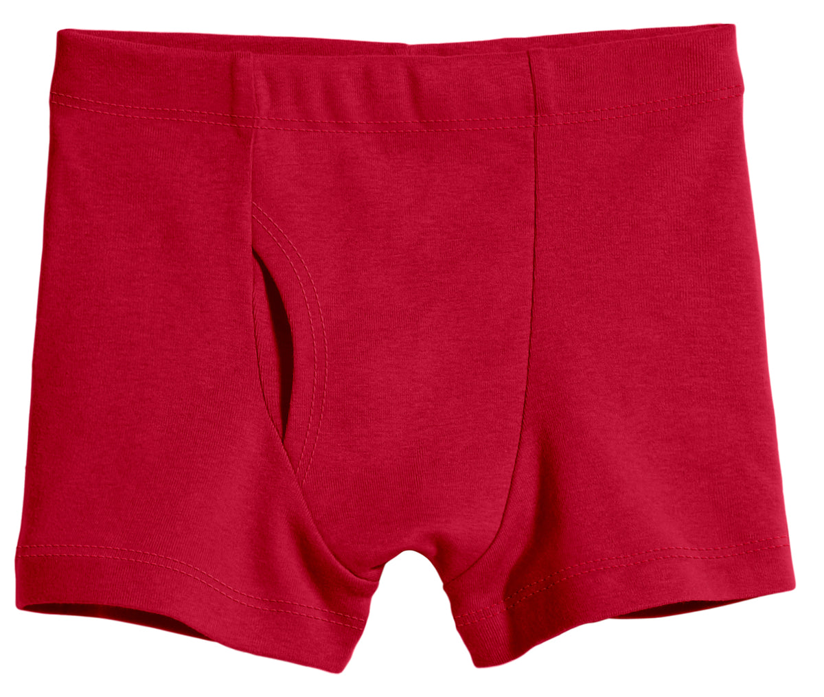 Boys Organic Boxer Briefs Seconds | Damage Red