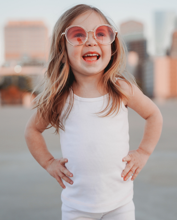 Girls Soft Cotton Camisole | Lavender