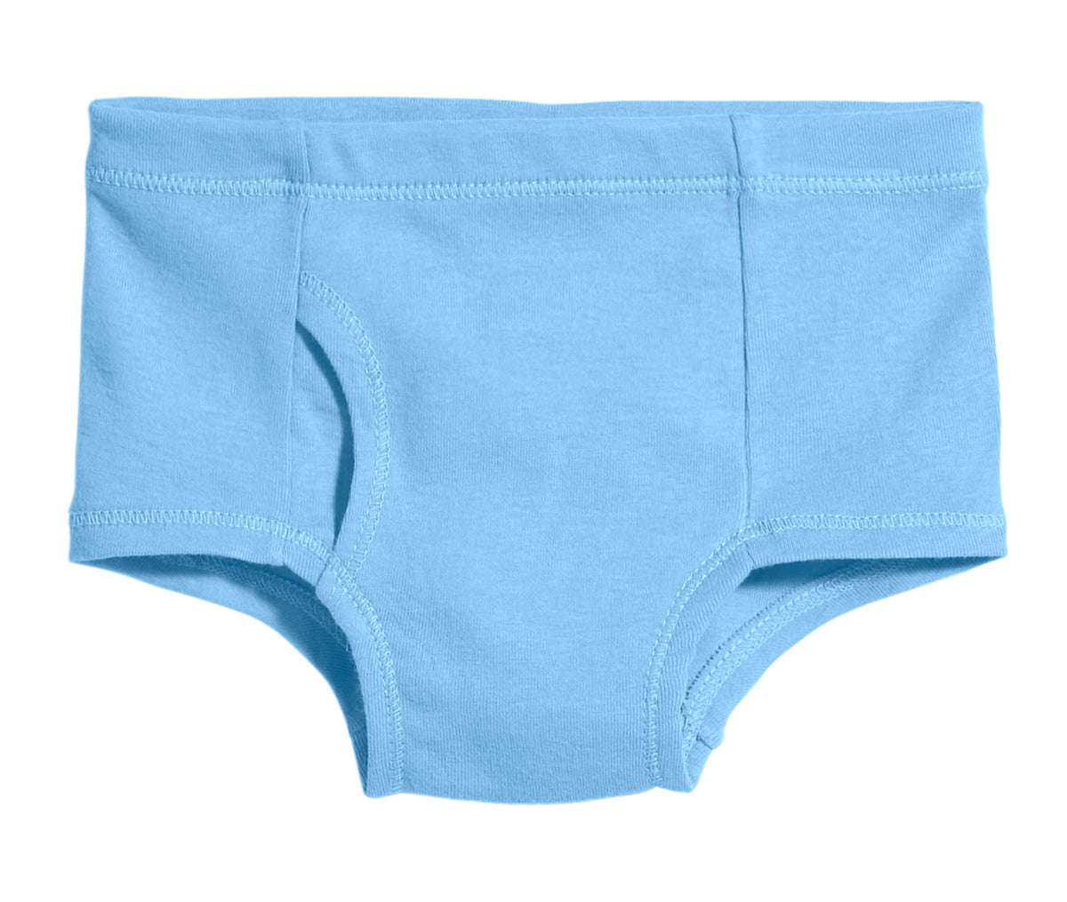 Organic Cotton Boys Briefs Seconds | Damage Bright Light Blue