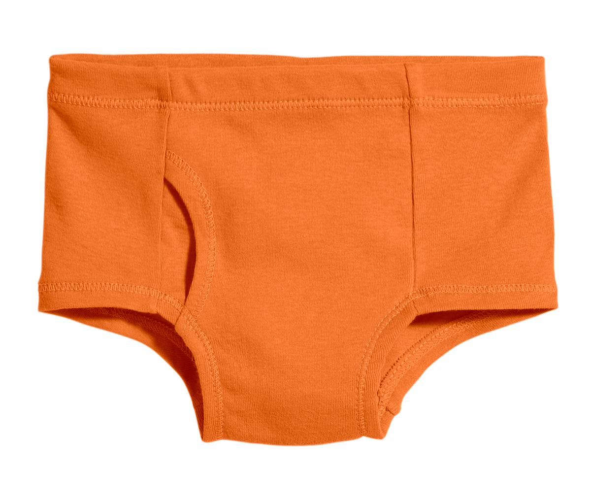 Organic Cotton Boys Briefs Seconds | Damage Orange