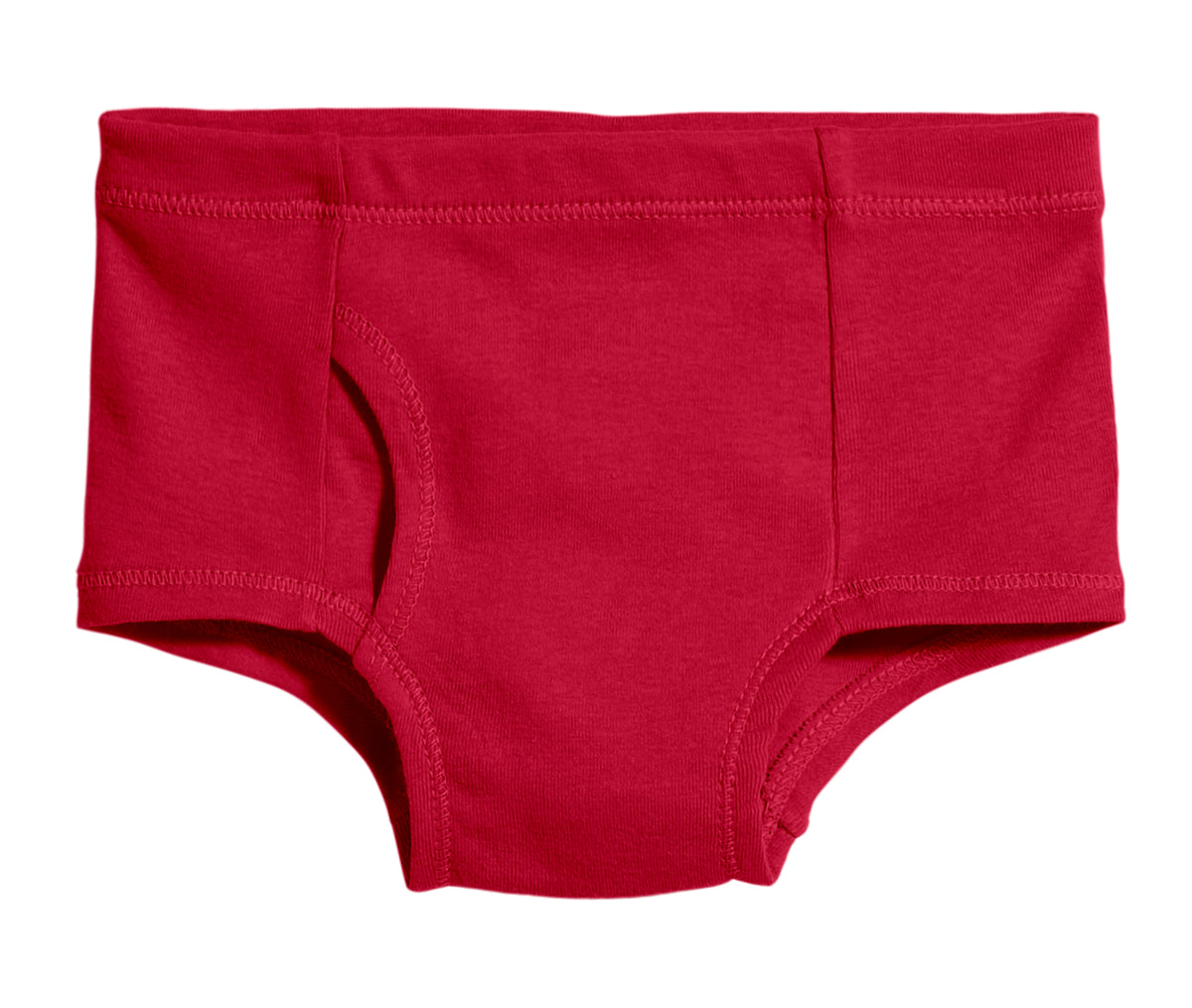 Organic Cotton Boys Briefs Seconds | Damage Red