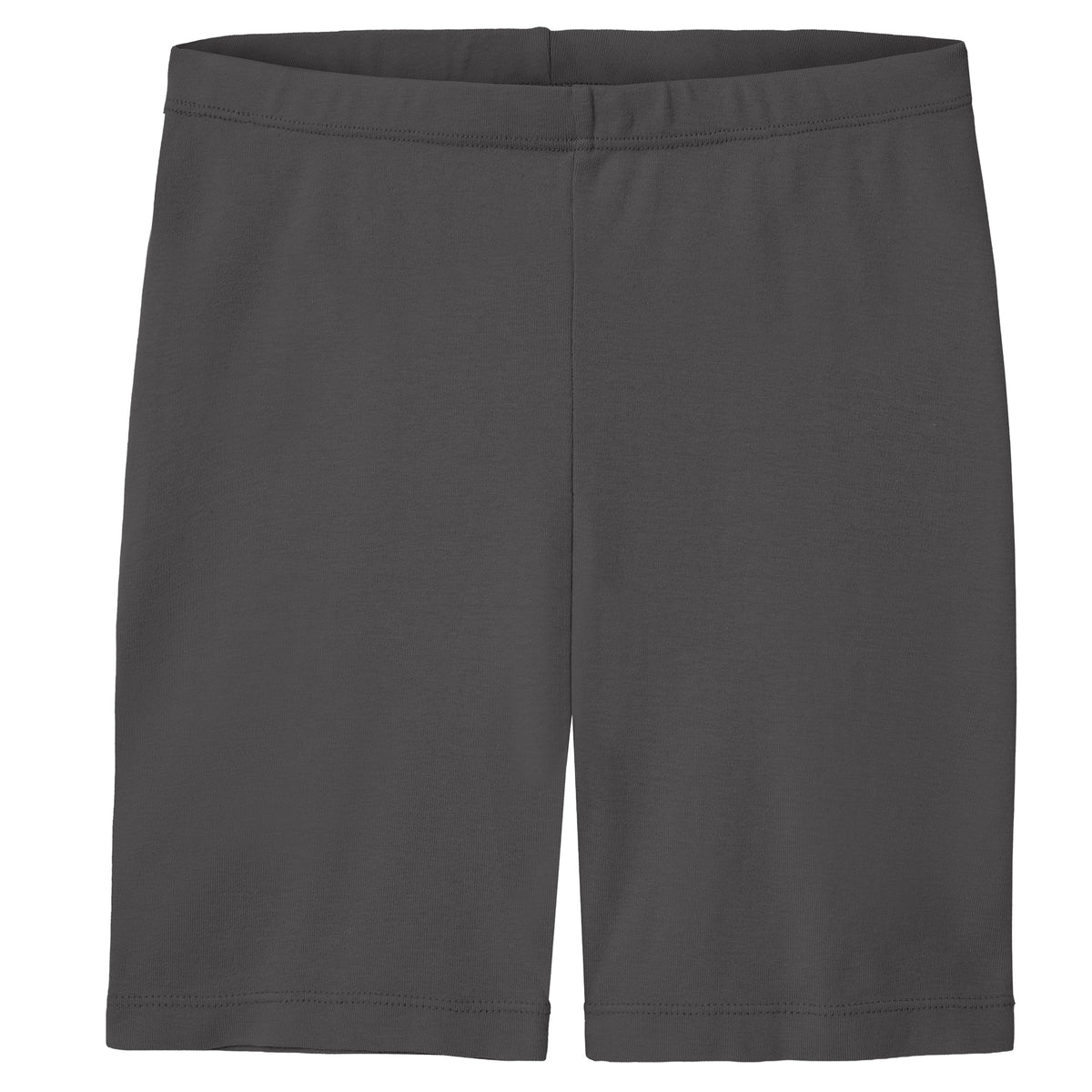 Women's Soft 100% Cotton Bike Short 5" Inseam | Charcoal