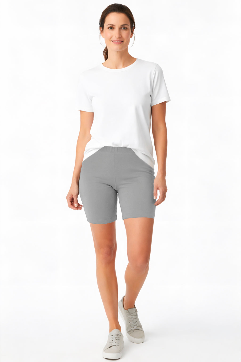 Women's Soft 100% Cotton Bike Short 5" Inseam | Road