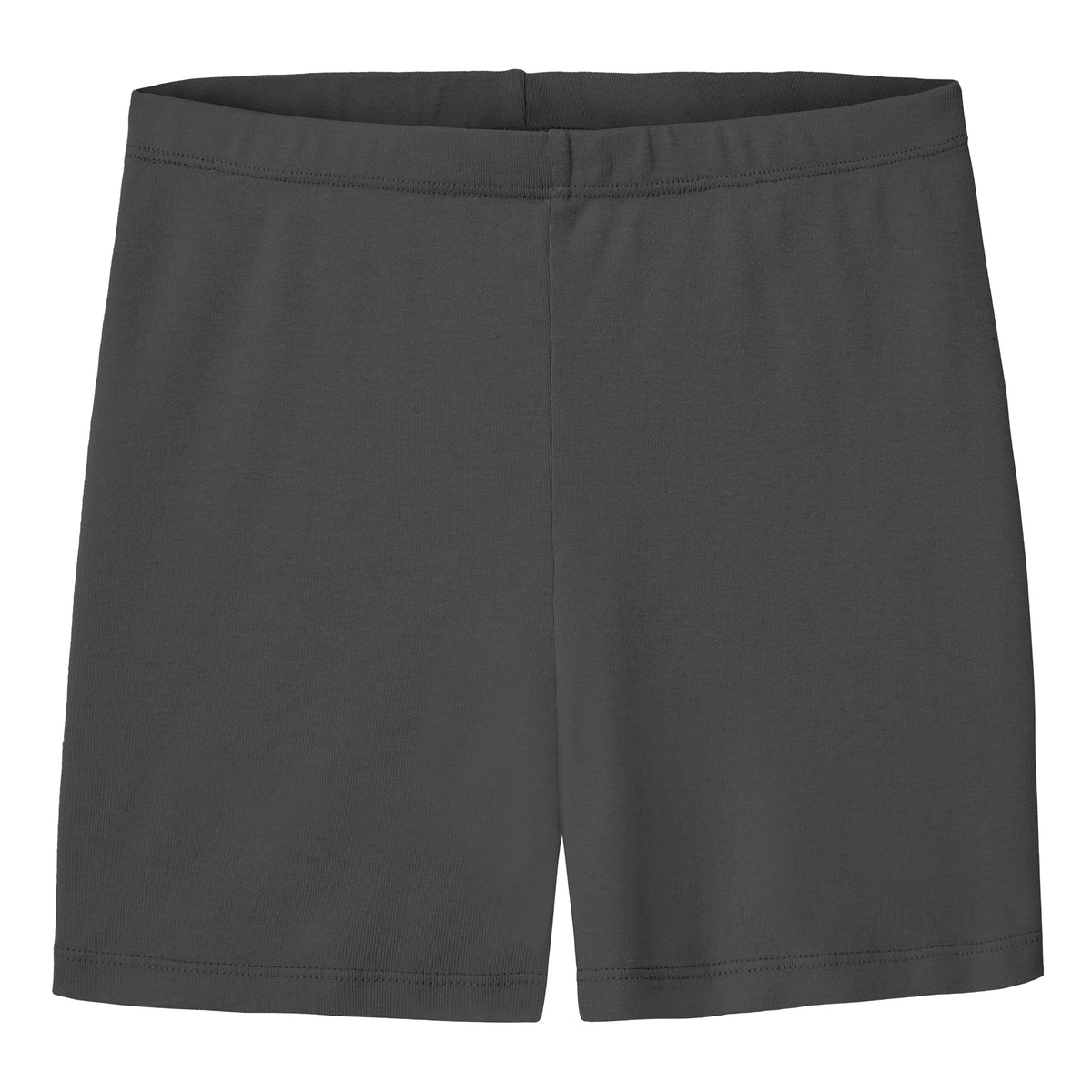 Women's Soft 100% Cotton Bike Short - 3" Inseam (Boy Short Style) | Charcoal
