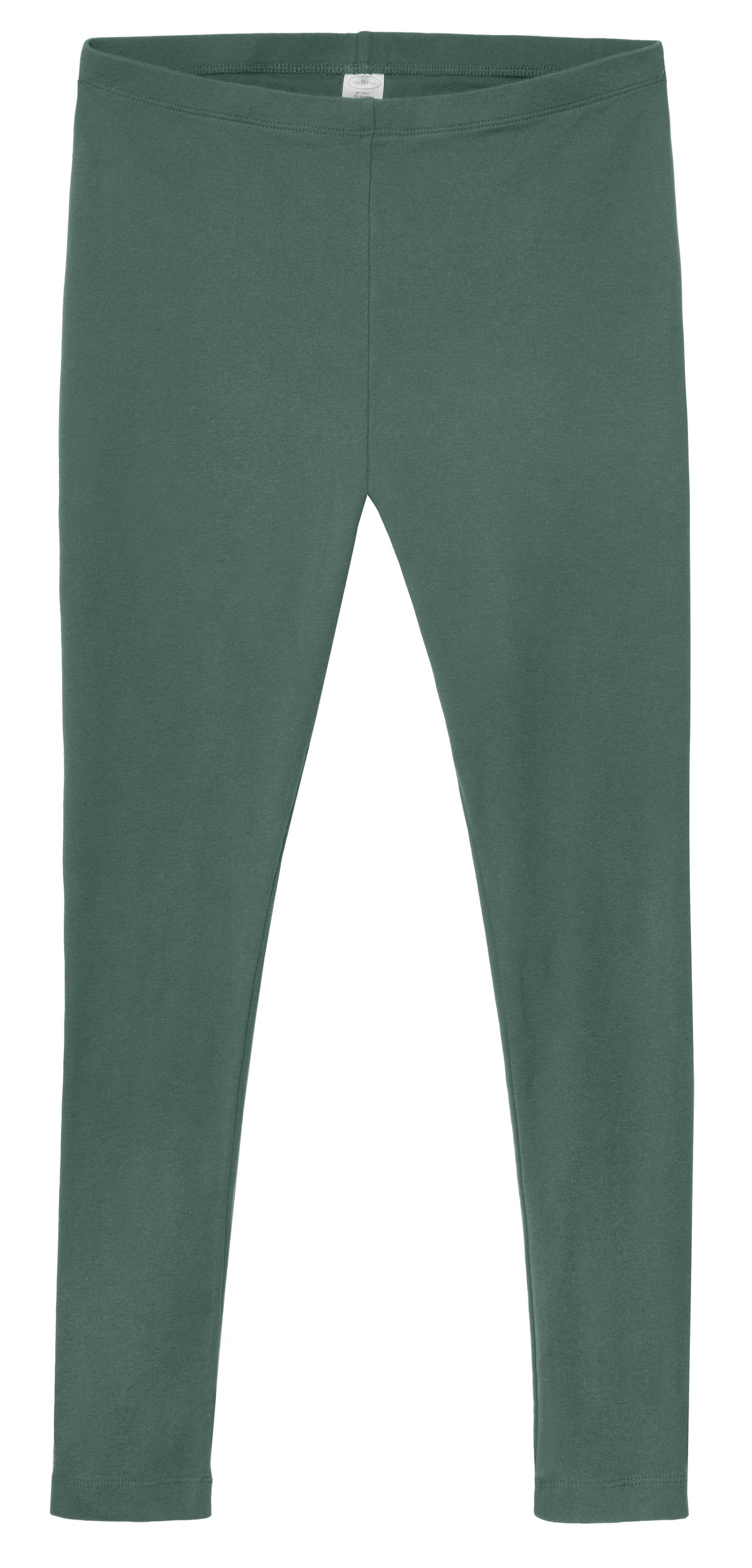 Women&#39;s Soft 100% Organic Cotton Leggings | Smoky Sage