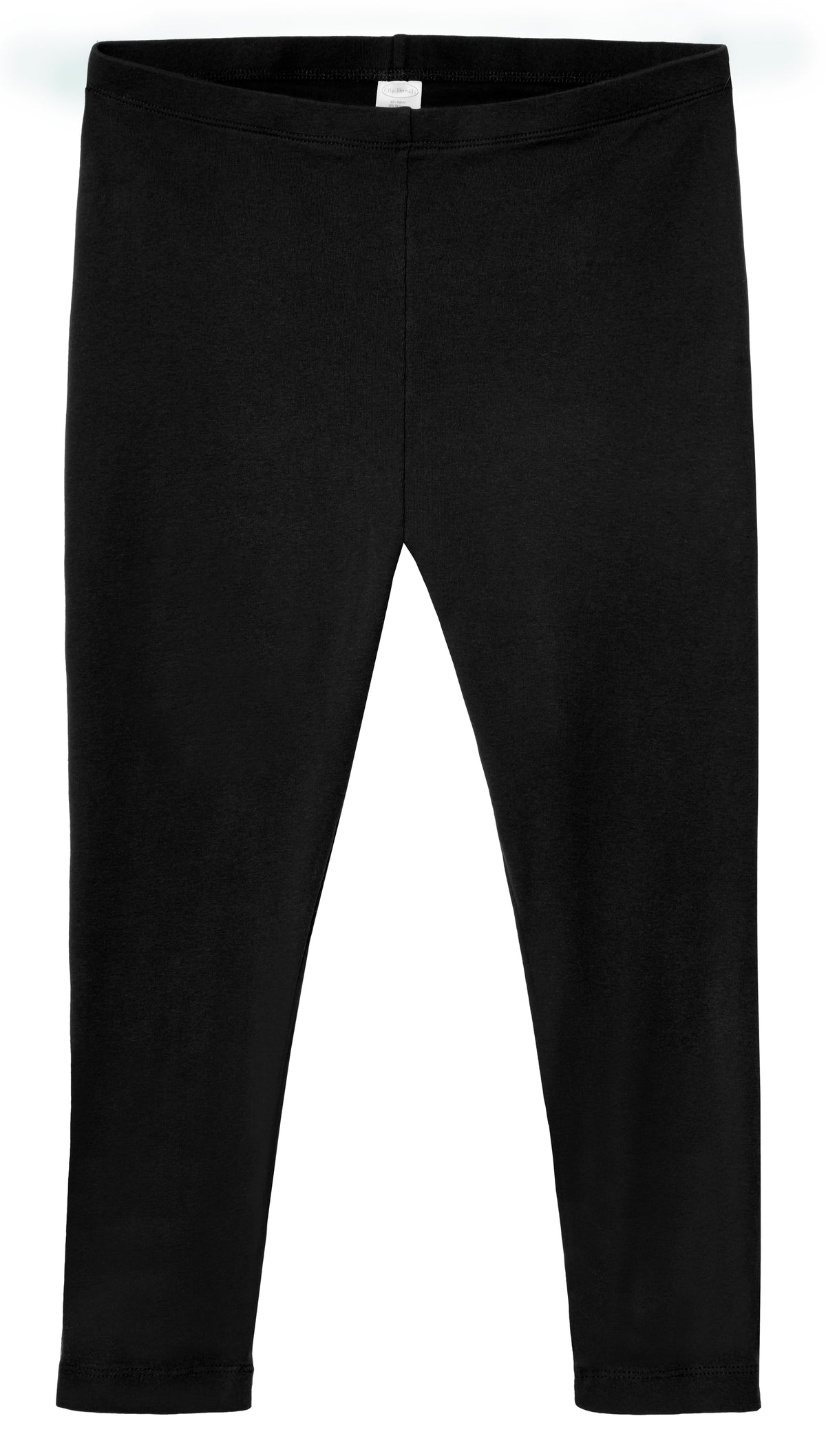 Women&#39;s 100% Cotton Soft Capri Leggings | Black