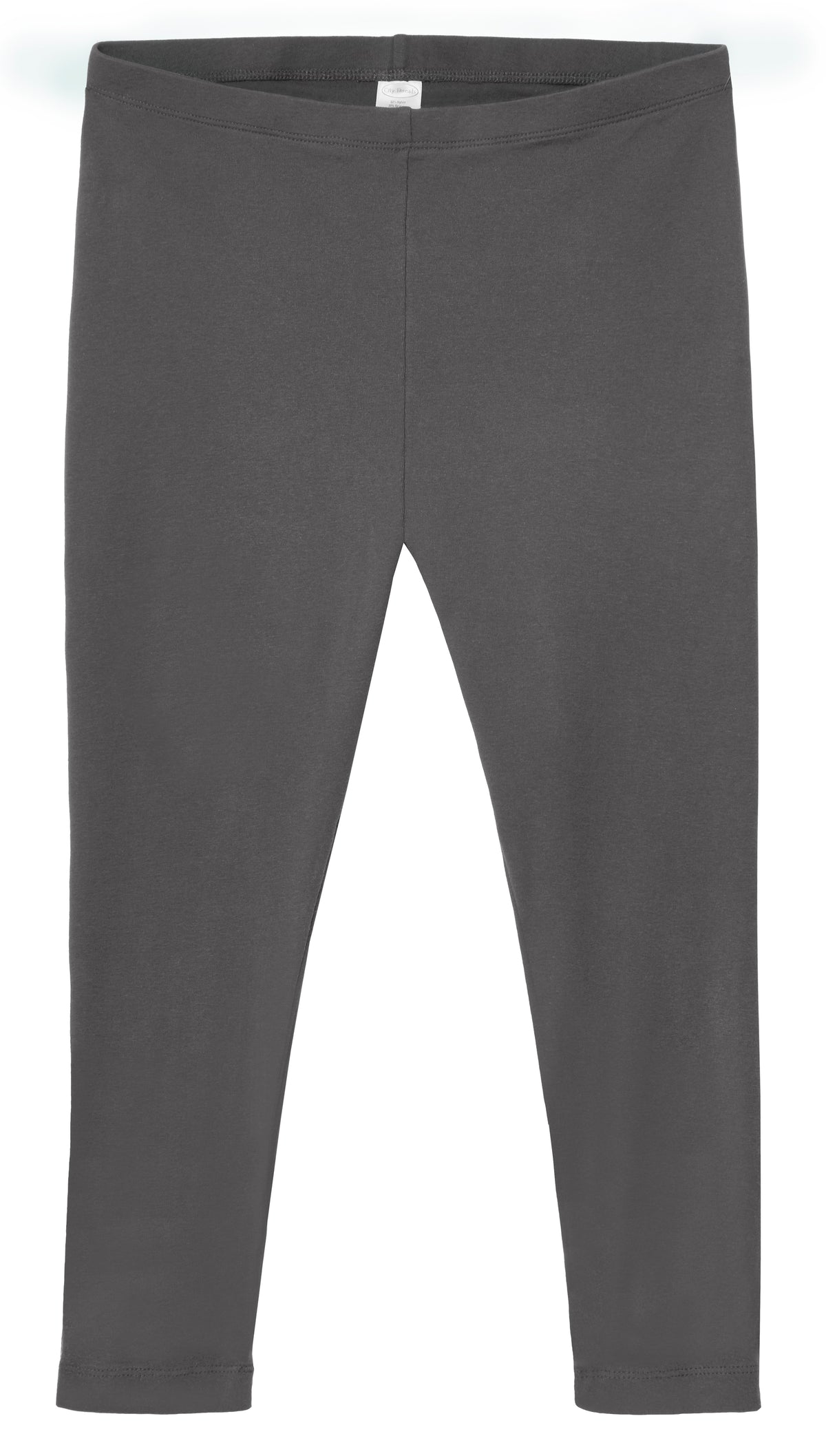 Women&#39;s 100% Cotton Soft Capri Leggings | Charcoal