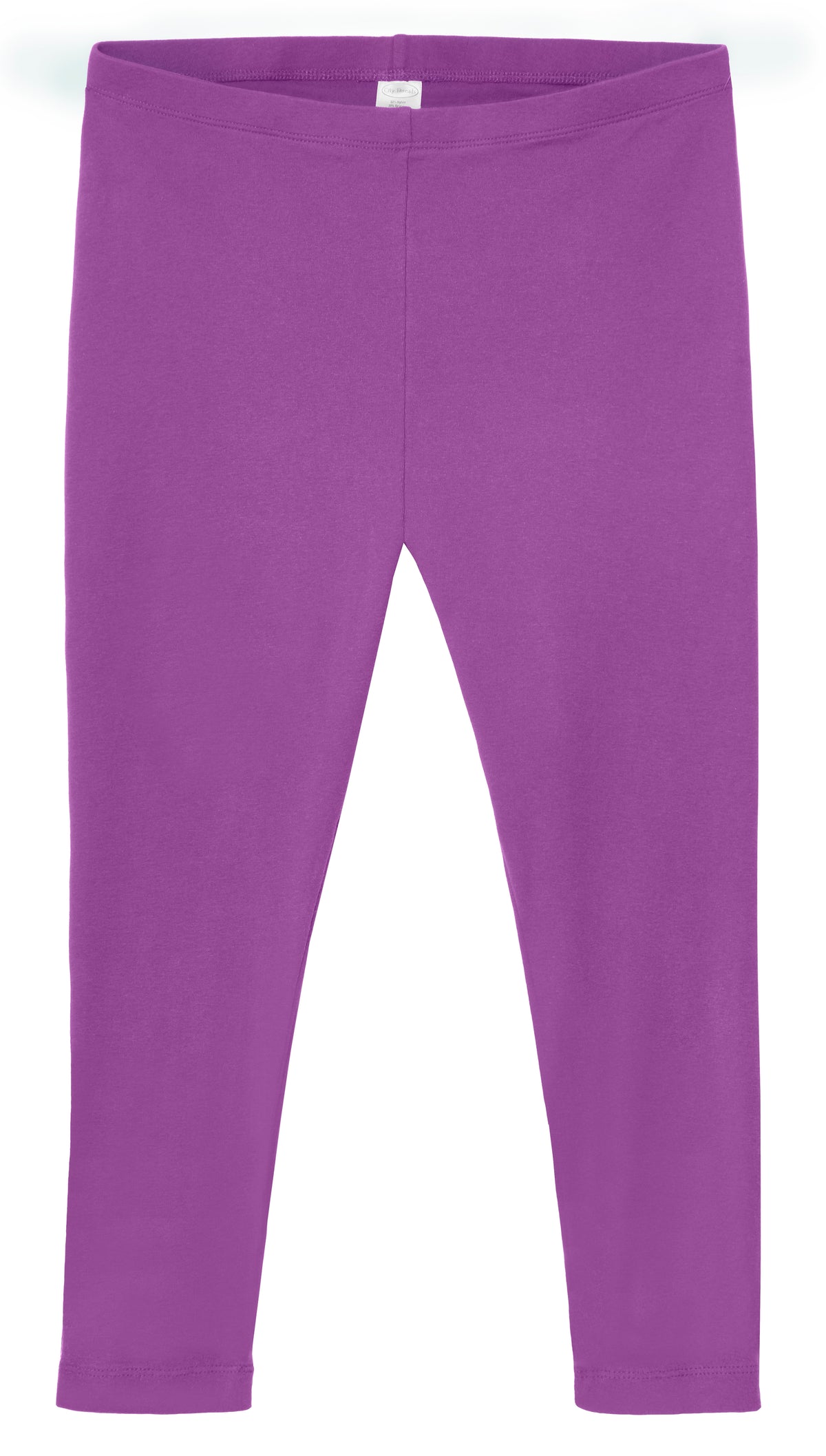 Women&#39;s 100% Cotton Soft Capri Leggings | Plum