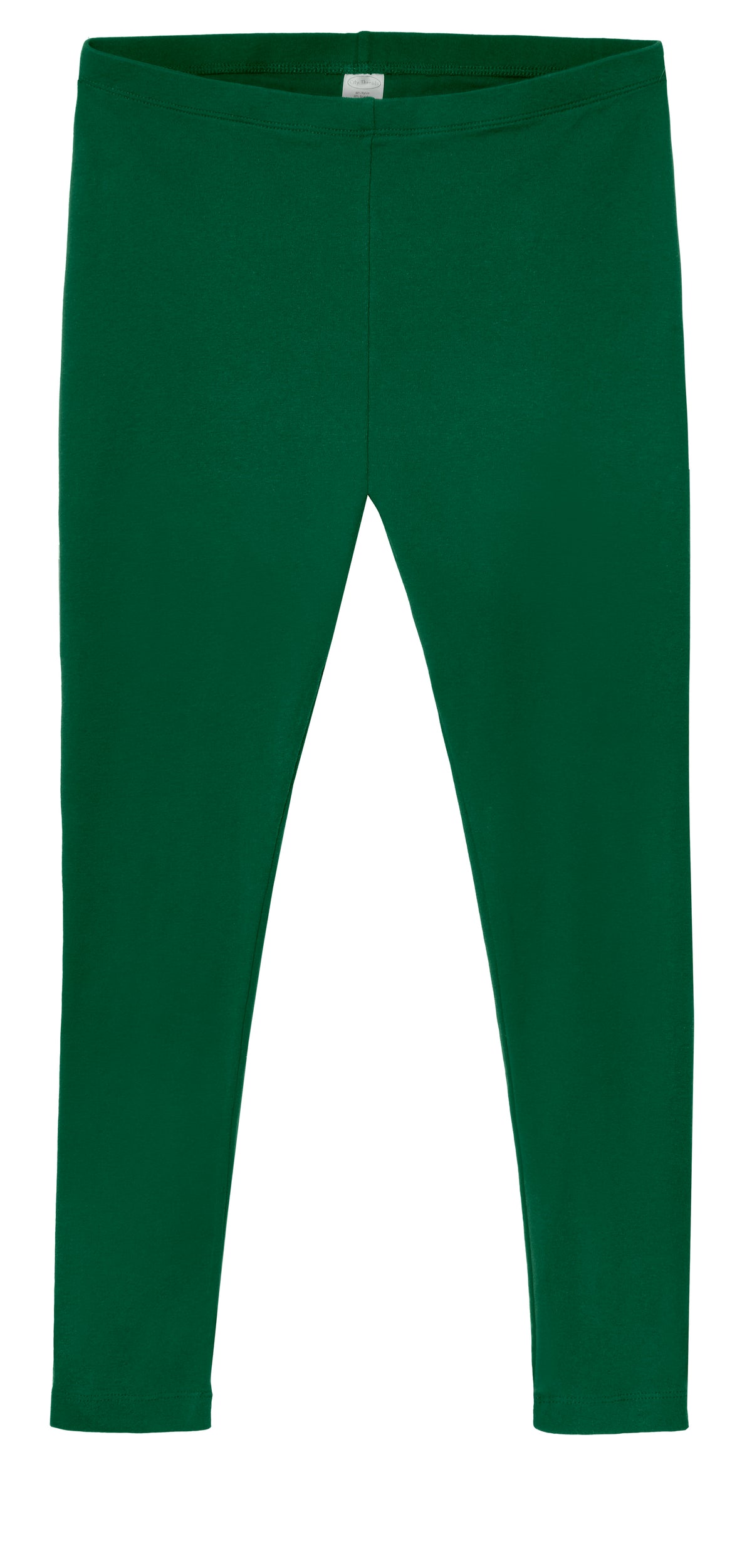 Women&#39;s Soft 100% Cotton Petite Leggings | Forest Green