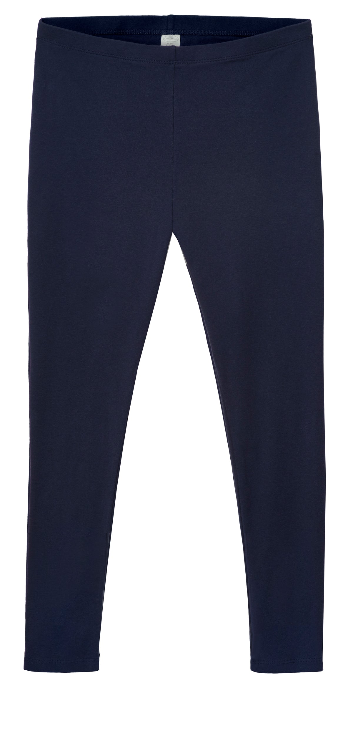 Women&#39;s Soft 100% Cotton Petite Leggings | Navy