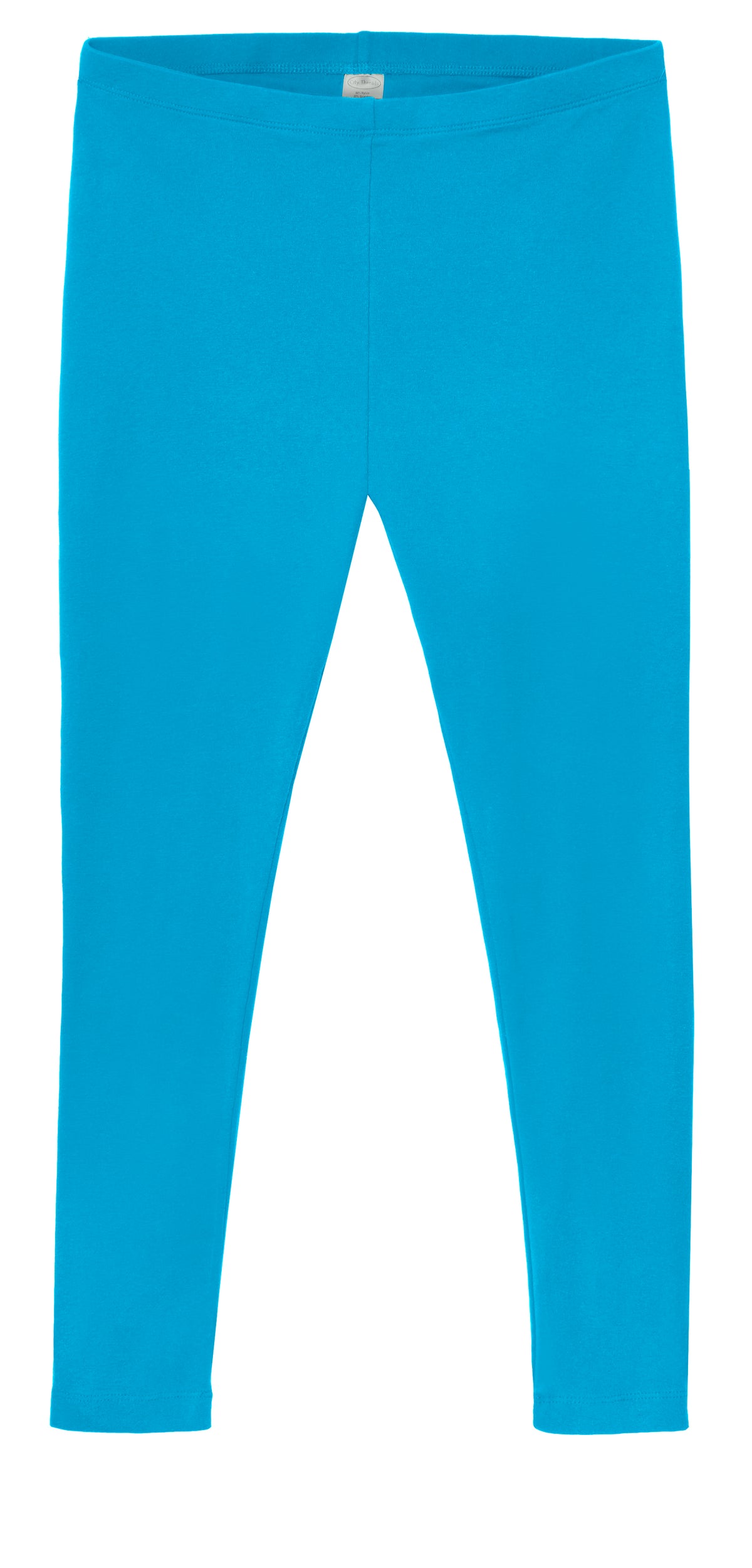 Women&#39;s Soft 100% Cotton Petite Leggings | Turquoise