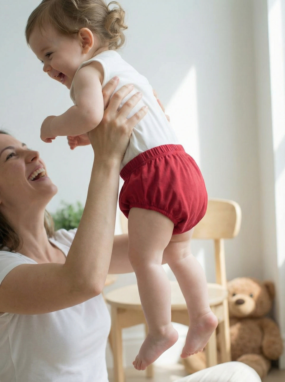Boys and Girls Soft Cotton Diaper Cover  | Denim Blue