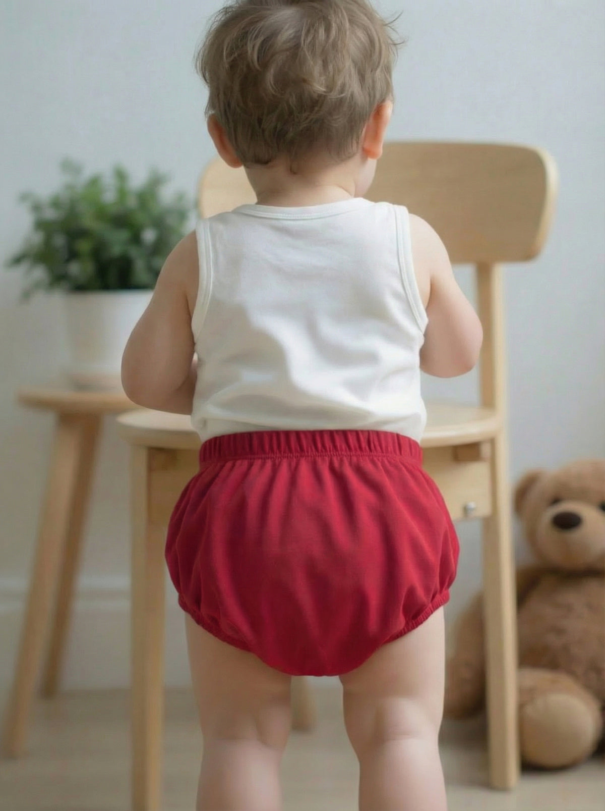 Boys and Girls Soft Cotton Diaper Cover  | Hot Pink