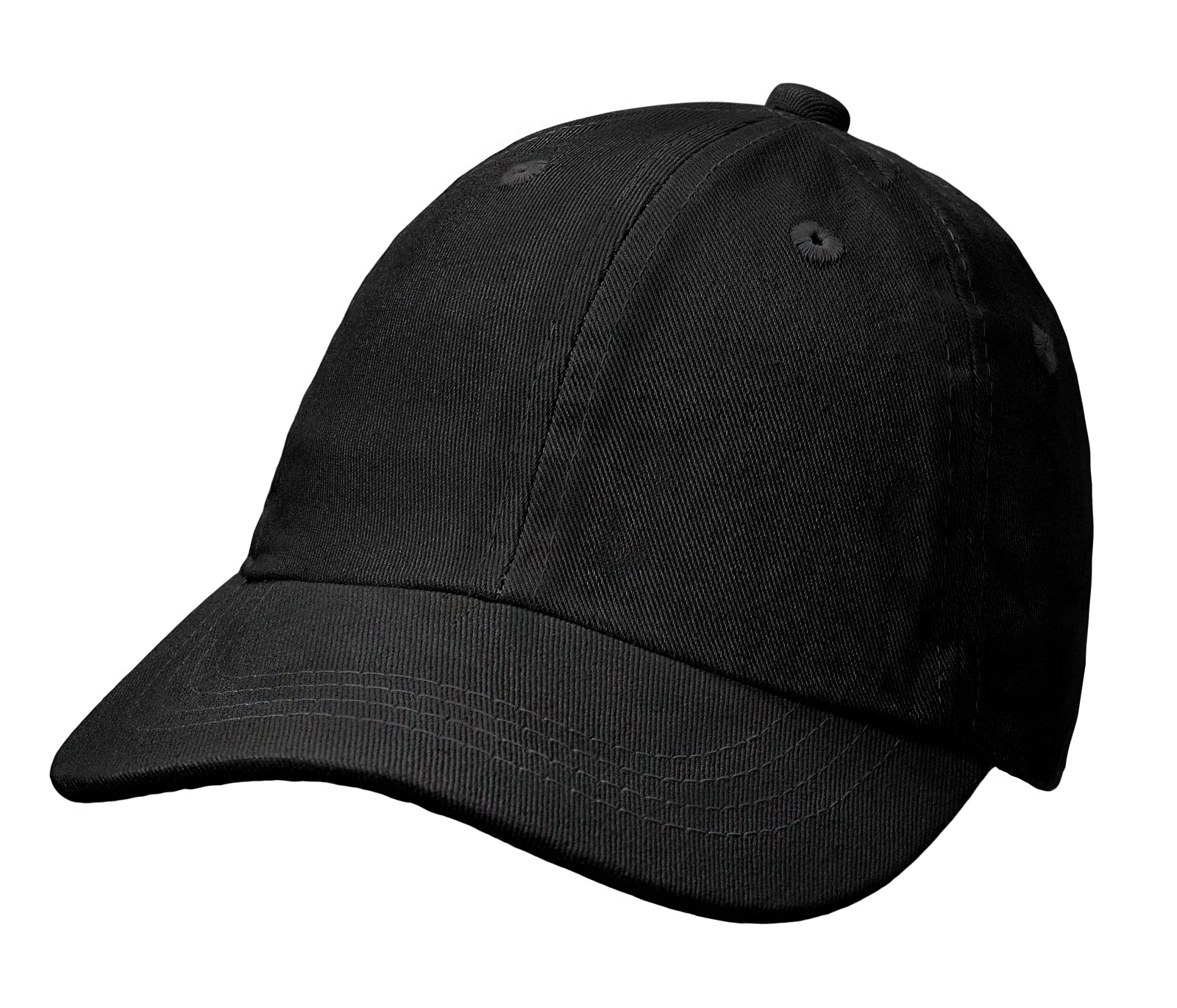 Boys and Girls 100 Cotton Twill UPF 50 Baseball Hats with