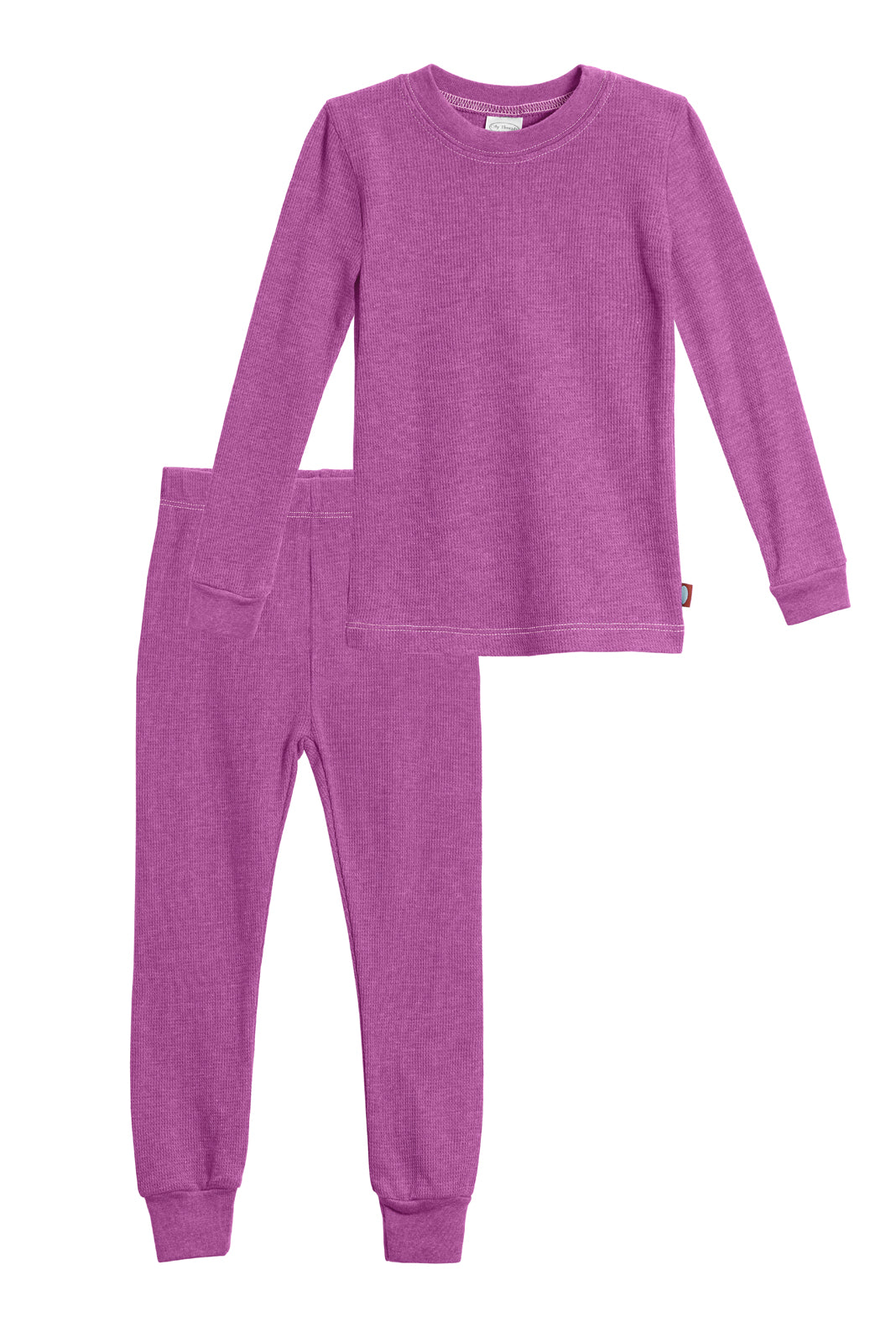 Girls Soft & Cozy Thermal 2-Piece Long Johns