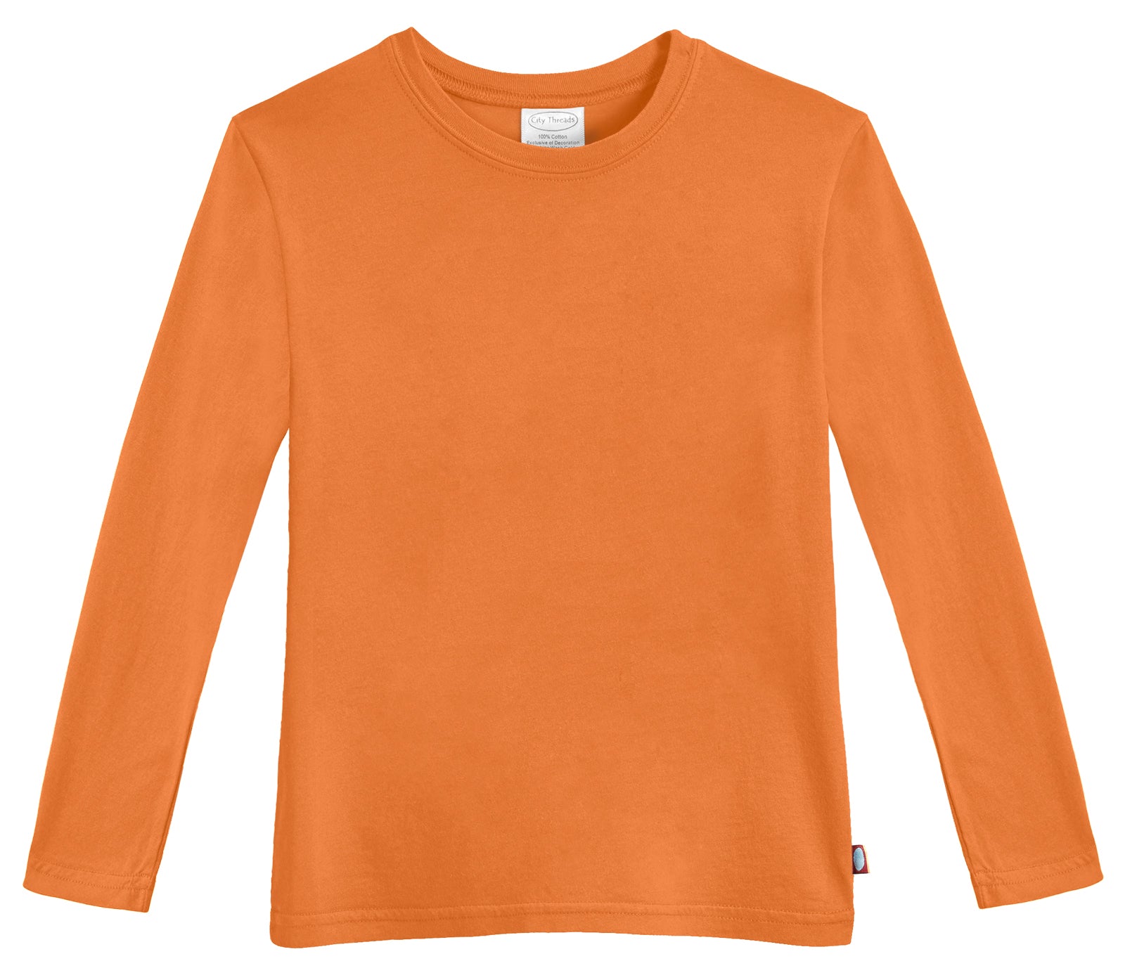 Organic Tangüis Cotton Mock Neck Long Sleeve Tee - Solid Premium Basics for Kids 5 - 6 / Lavender Organic Tangüis Cotton Mock Neck Long Sleeve Tee - Solid Premium Basics for Kids 5 - 6 / Lavender