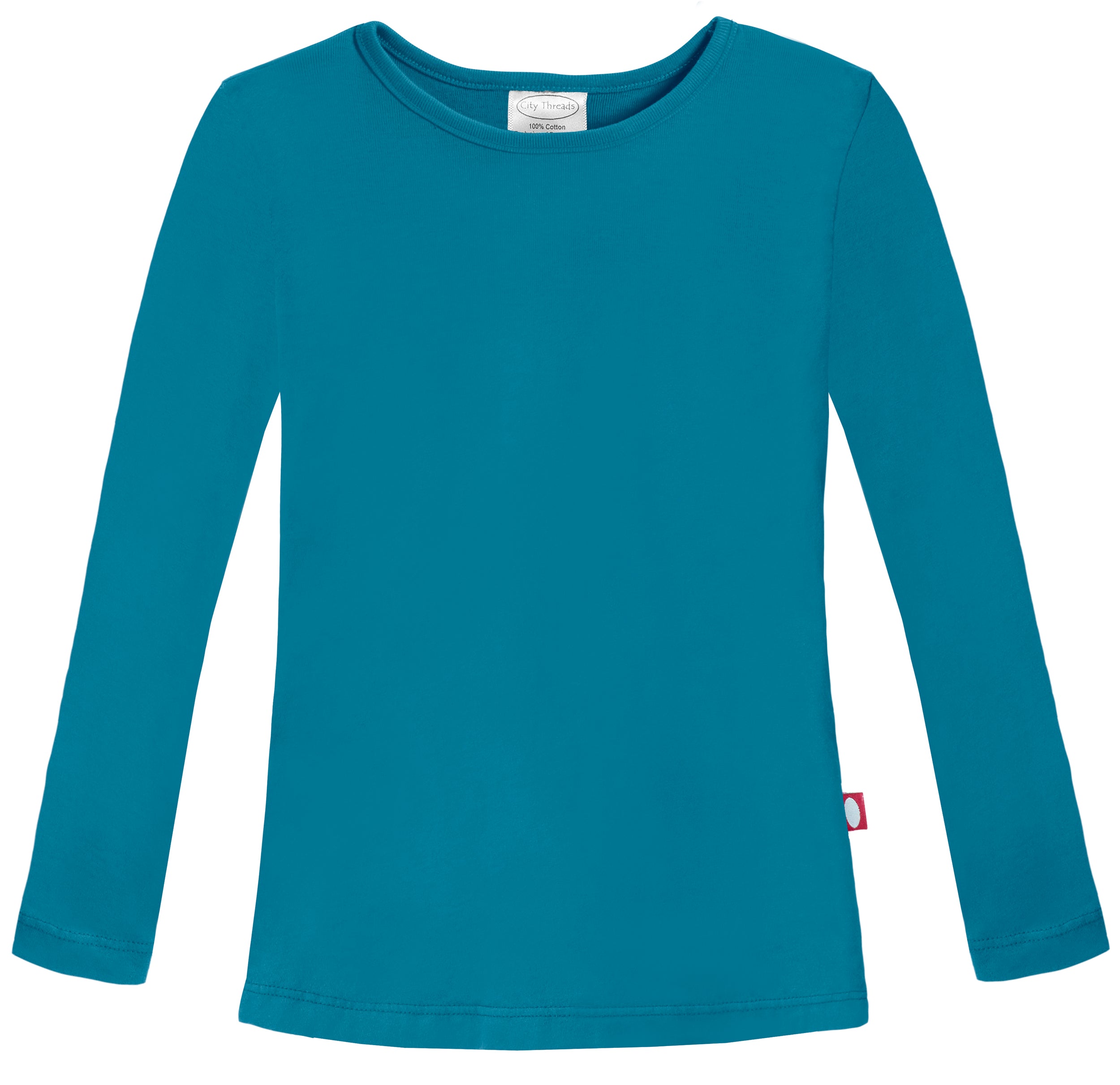 Girls Soft Cotton Jersey Long Sleeve Tee