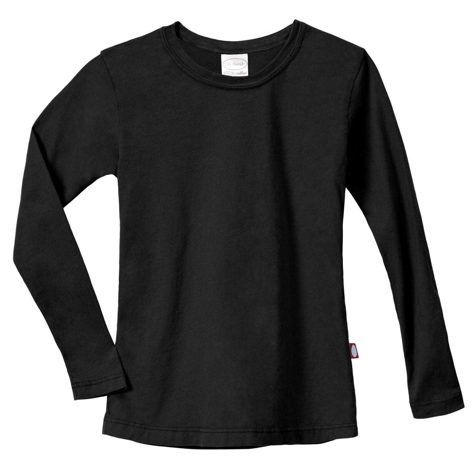 Girls Soft Cotton Jersey Long Sleeve Tee