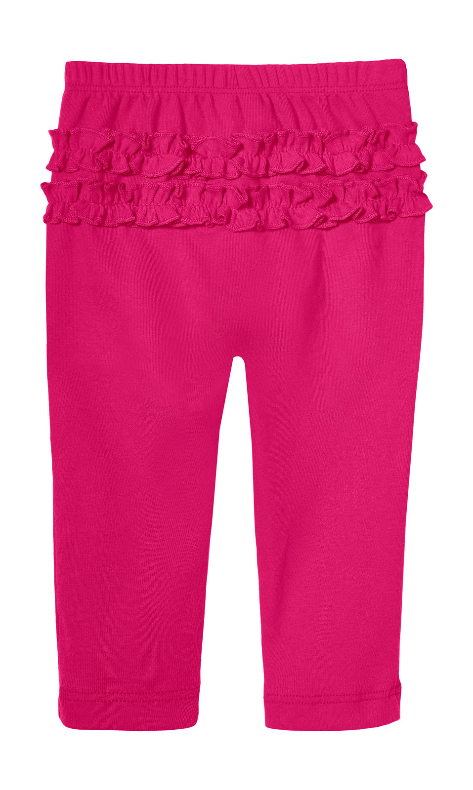 Baby Ruffle Butt Soft Cotton Leggings Hot Pink City Threads USA