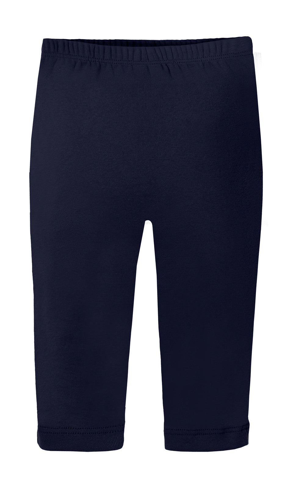 Baby Ruffle Butt Soft Cotton Leggings | Navy