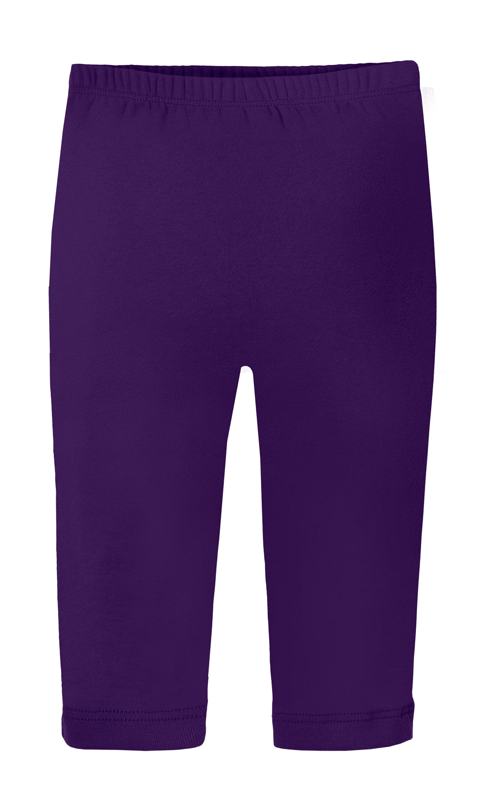 Baby Ruffle Butt Soft Cotton Leggings | Purple