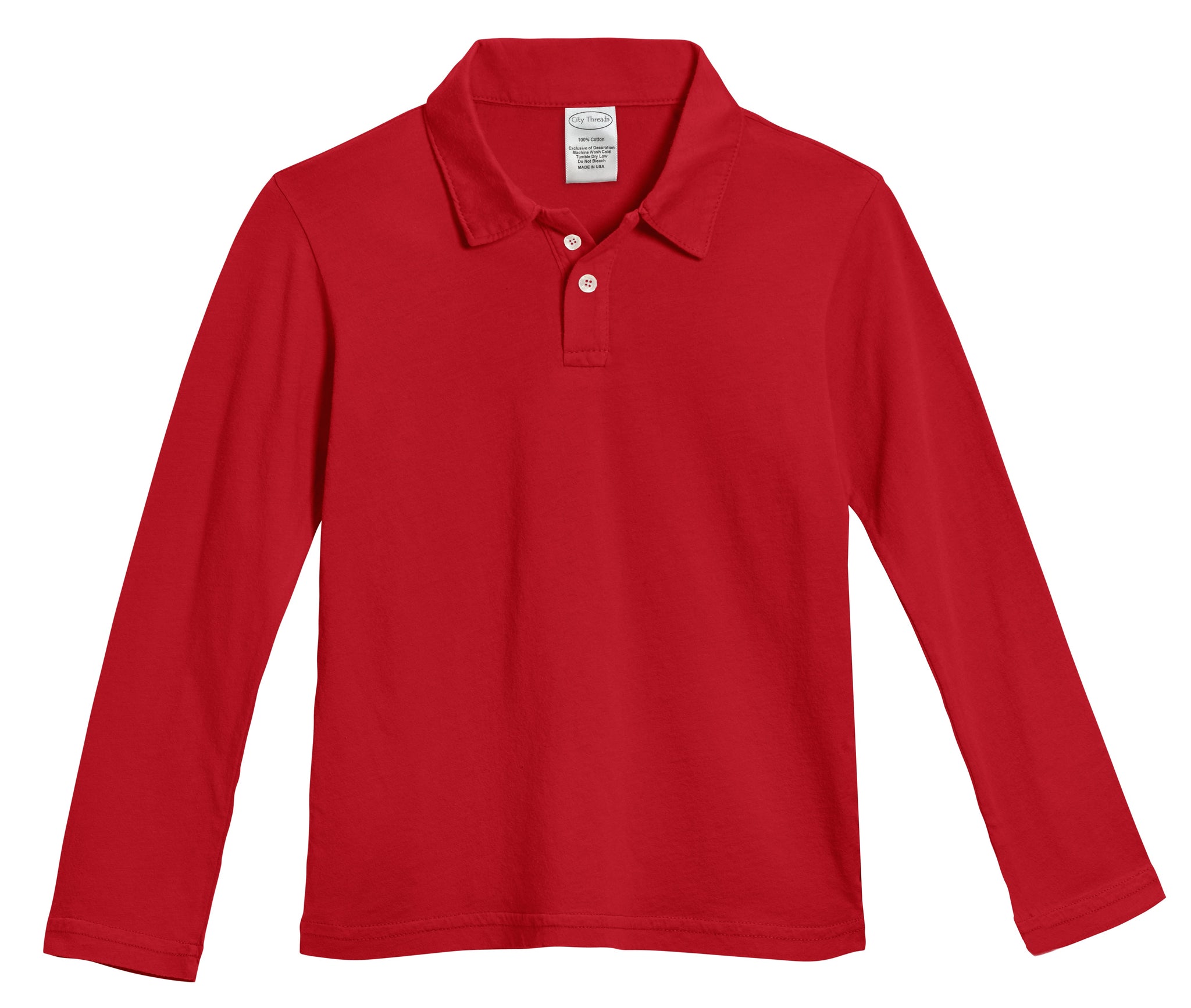 red polo dress uniform St. Bernard School Pleated Polo Dress