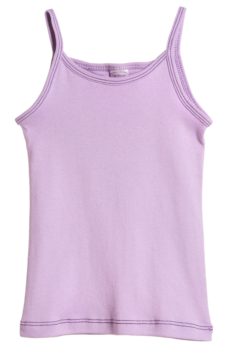 Girls Soft Cotton Camisole | Lavender